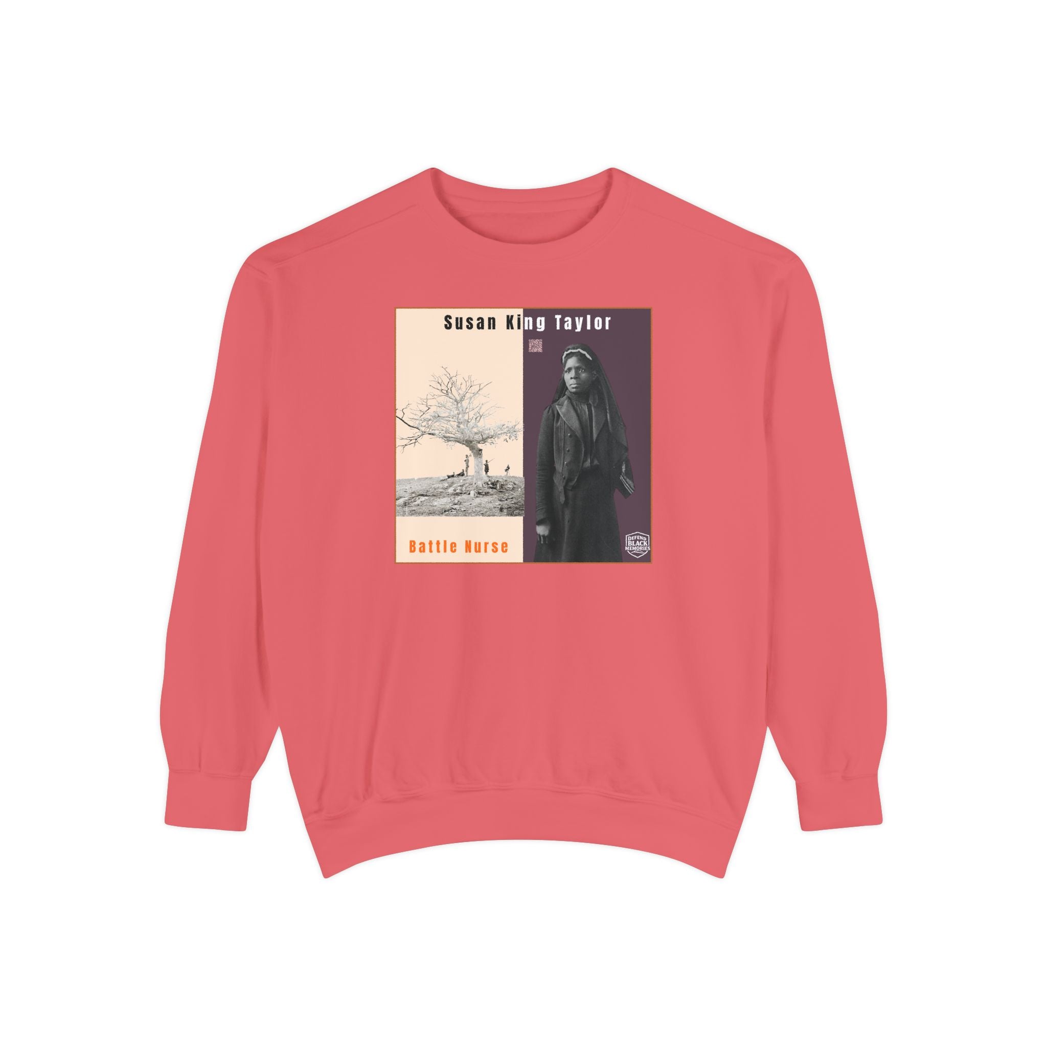 Susie King Taylor: Unisex Garment-Dyed Sweatshirt (City Champs)