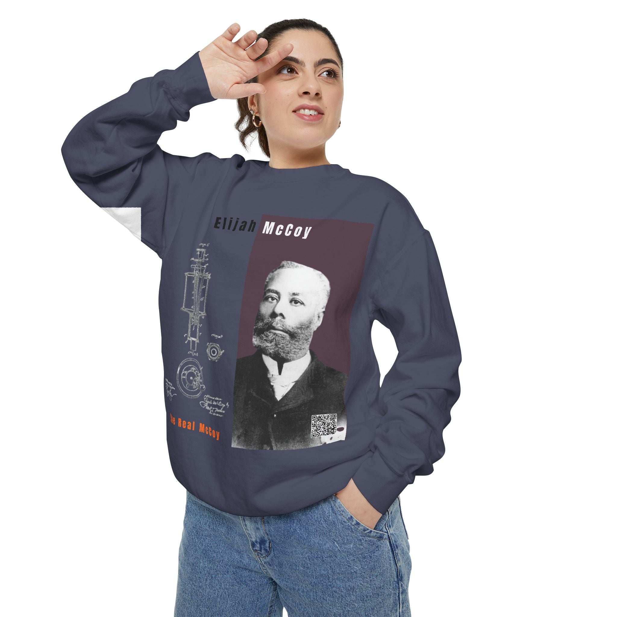 Defend Black Memories "The Real McCoy" Sweatshirt — Elijah McCoy Tribute