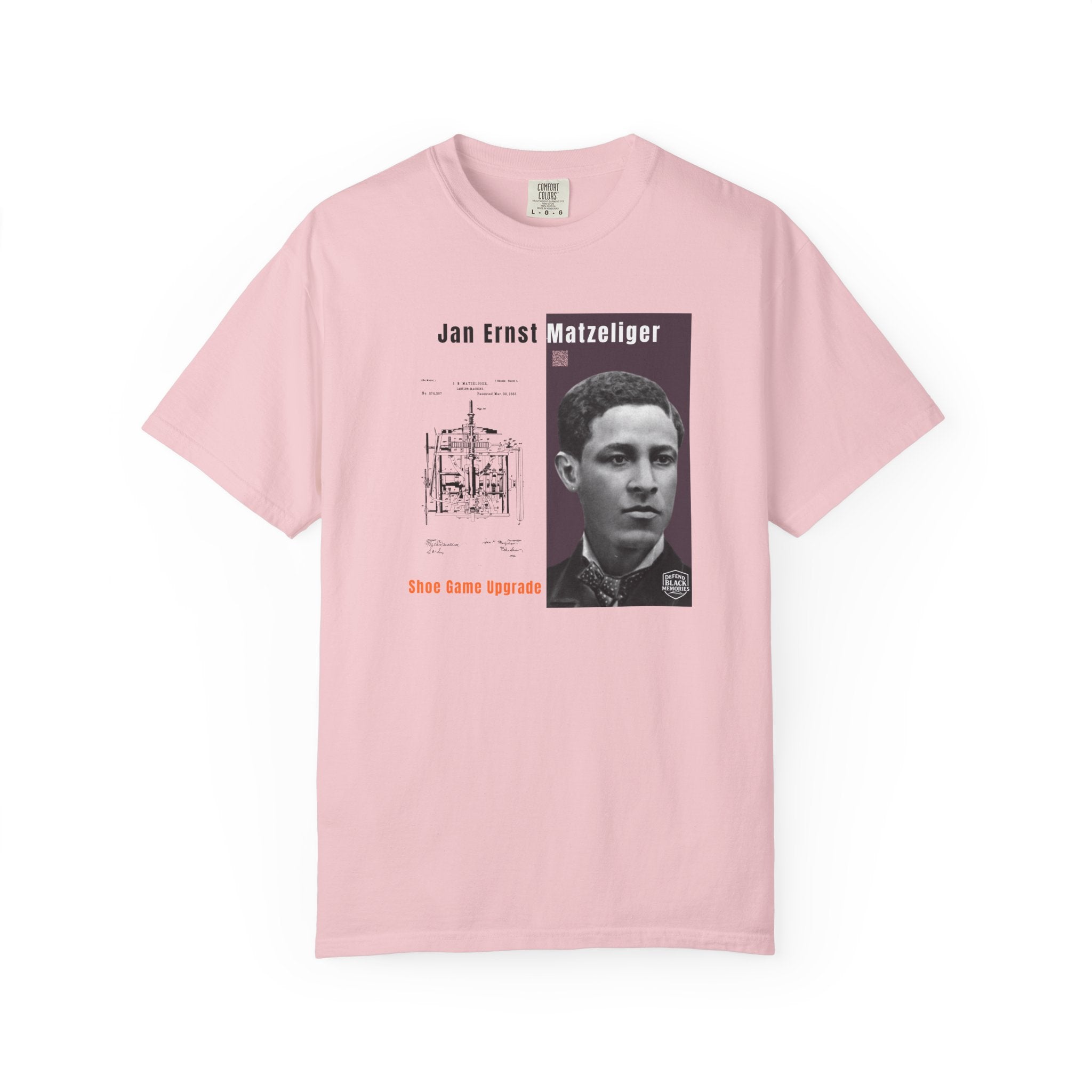 Jan Ernst Matzeliger Portrait T-Shirt – Historical Inventor Graphic Tee (City Champs)