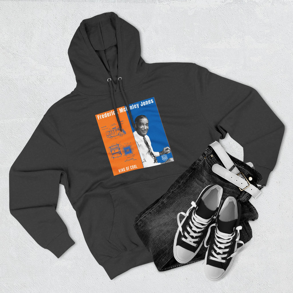 Frederick McKinley Jones, Unisex, Three-panel Historical Portrait Hoodie (City Champs)