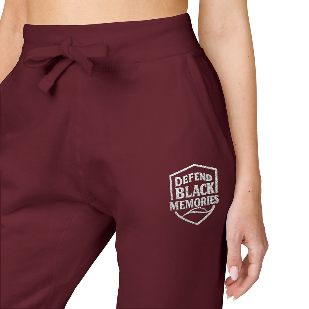 Defend Black Memories Embroidered Sweatpants