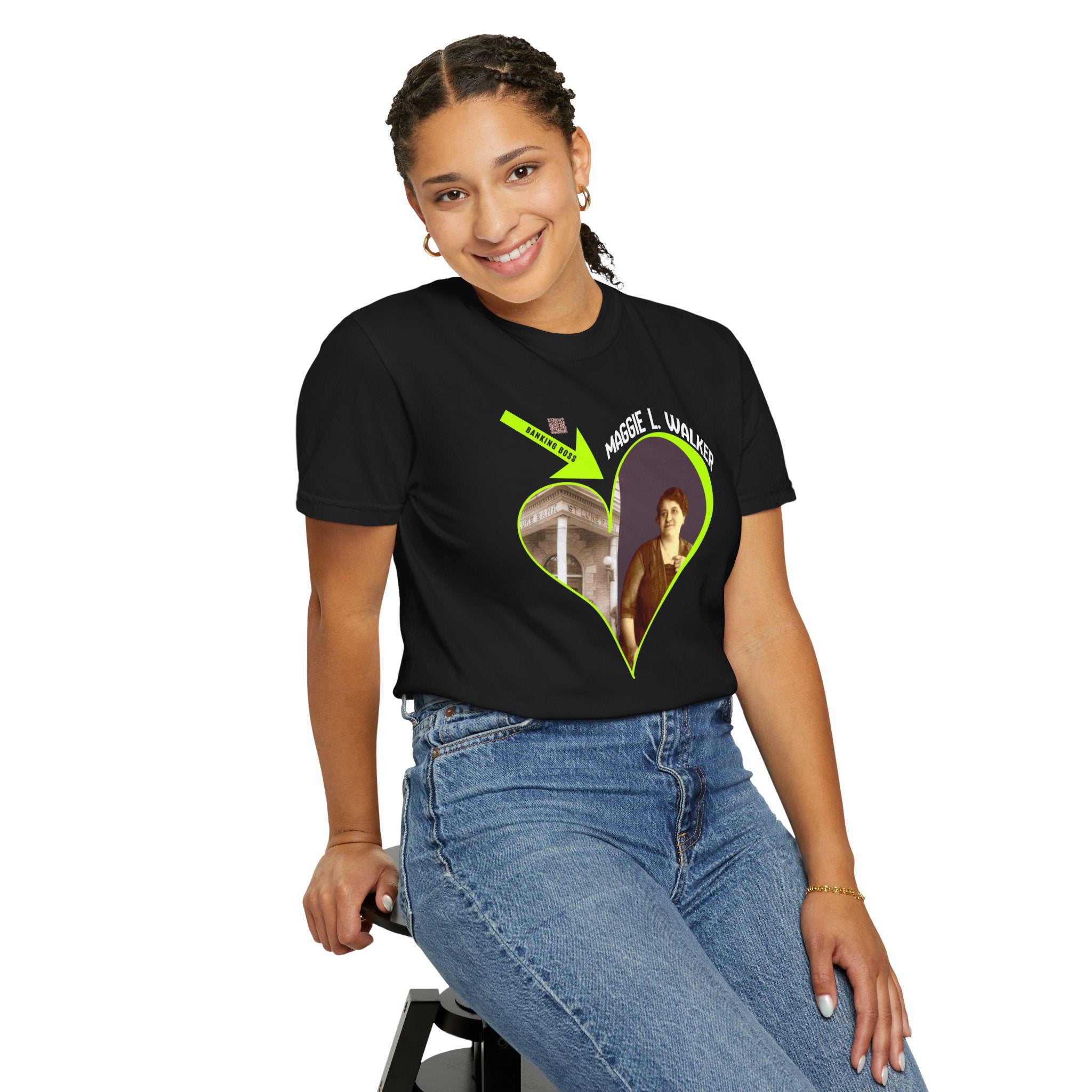Maggie L. Walker Tribute Tee...First Woman to Charter a Bank