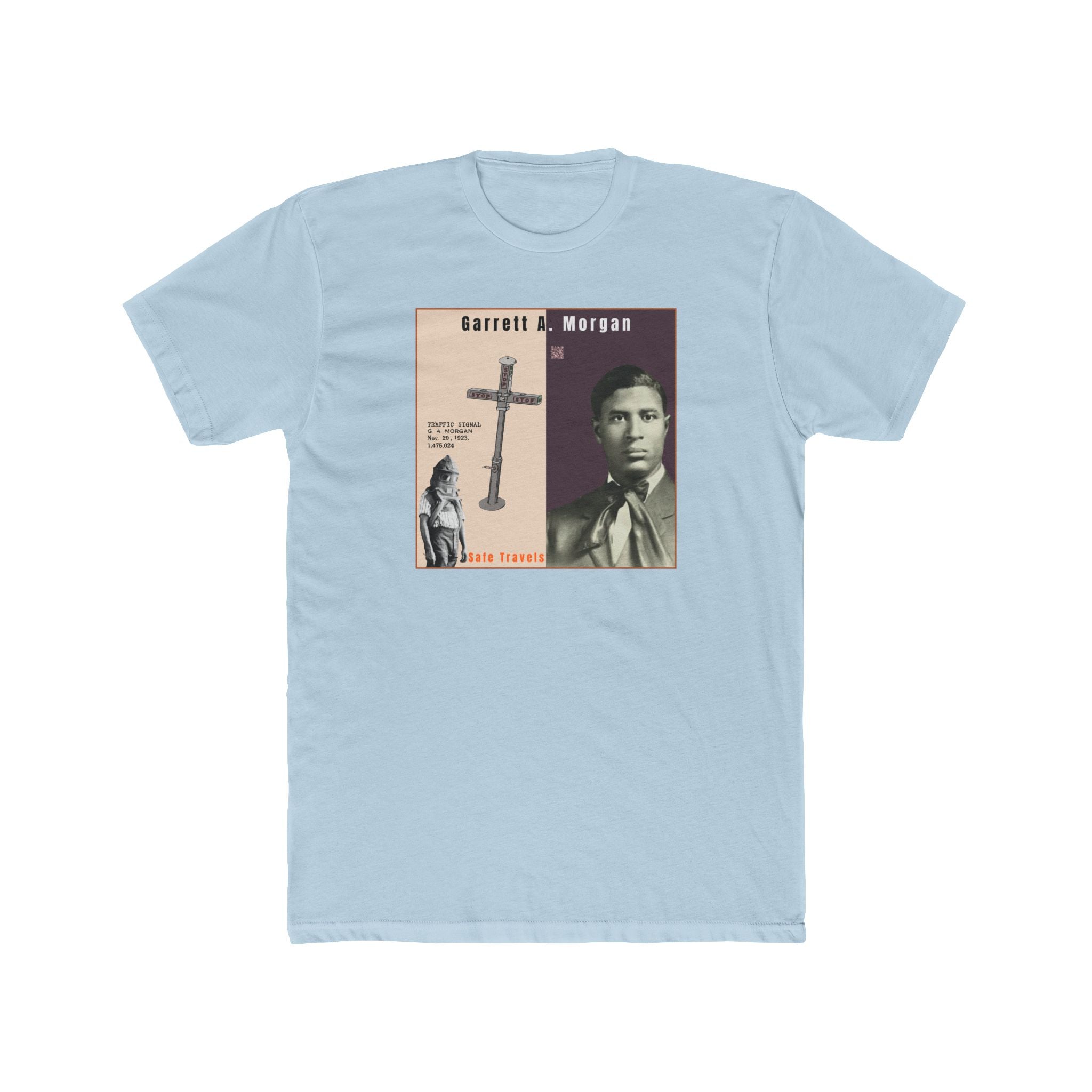 Garrett A. Morgan, Unisex, Historical Portrait T-Shirt (City Champs)