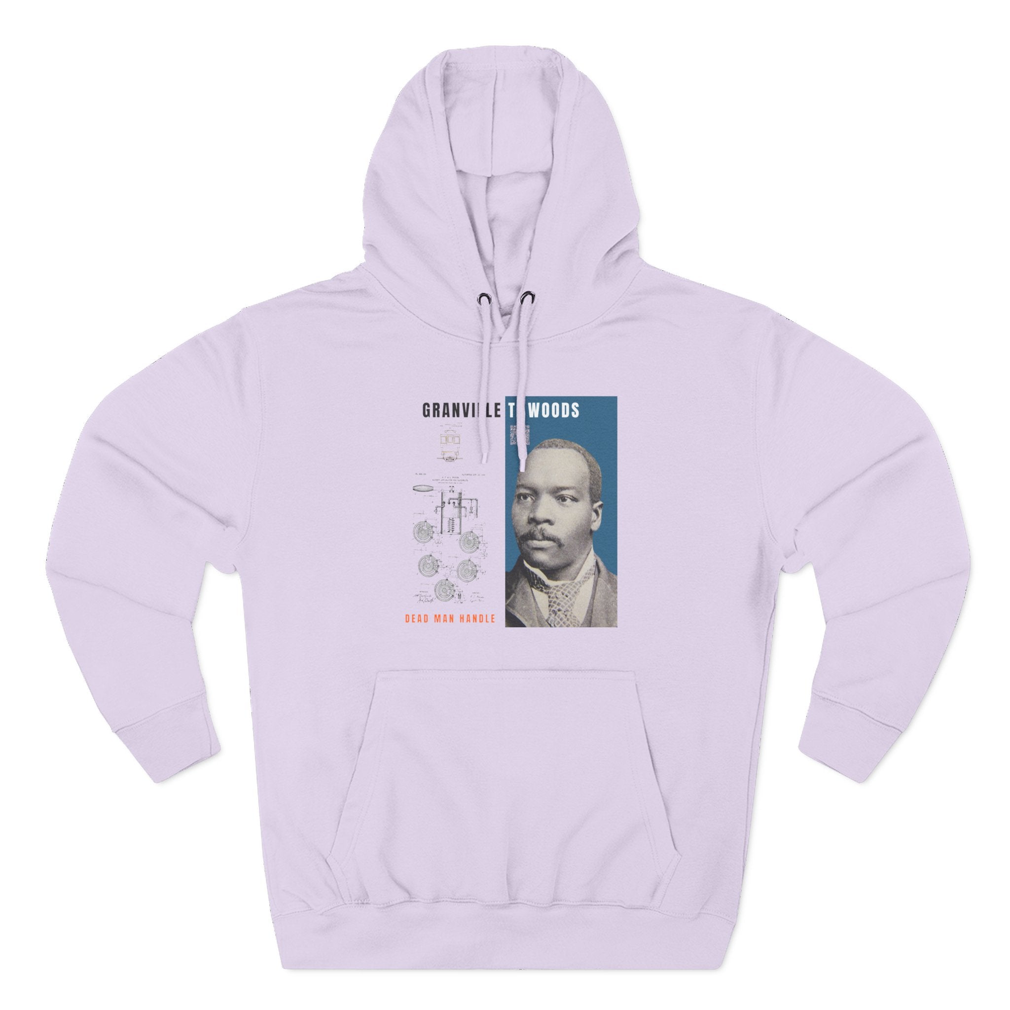 Granville T. Woods, Three-panel Historical Portrait Hoodie