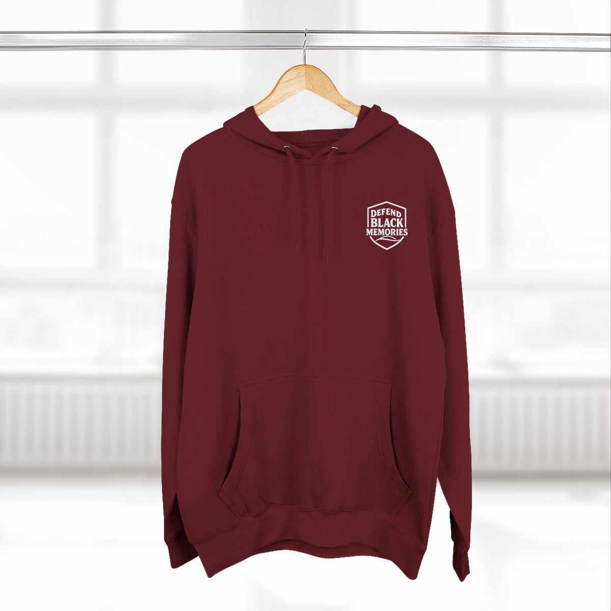 Granville T. Woods, 2 Side, Three-Panel Fleece Hoodie