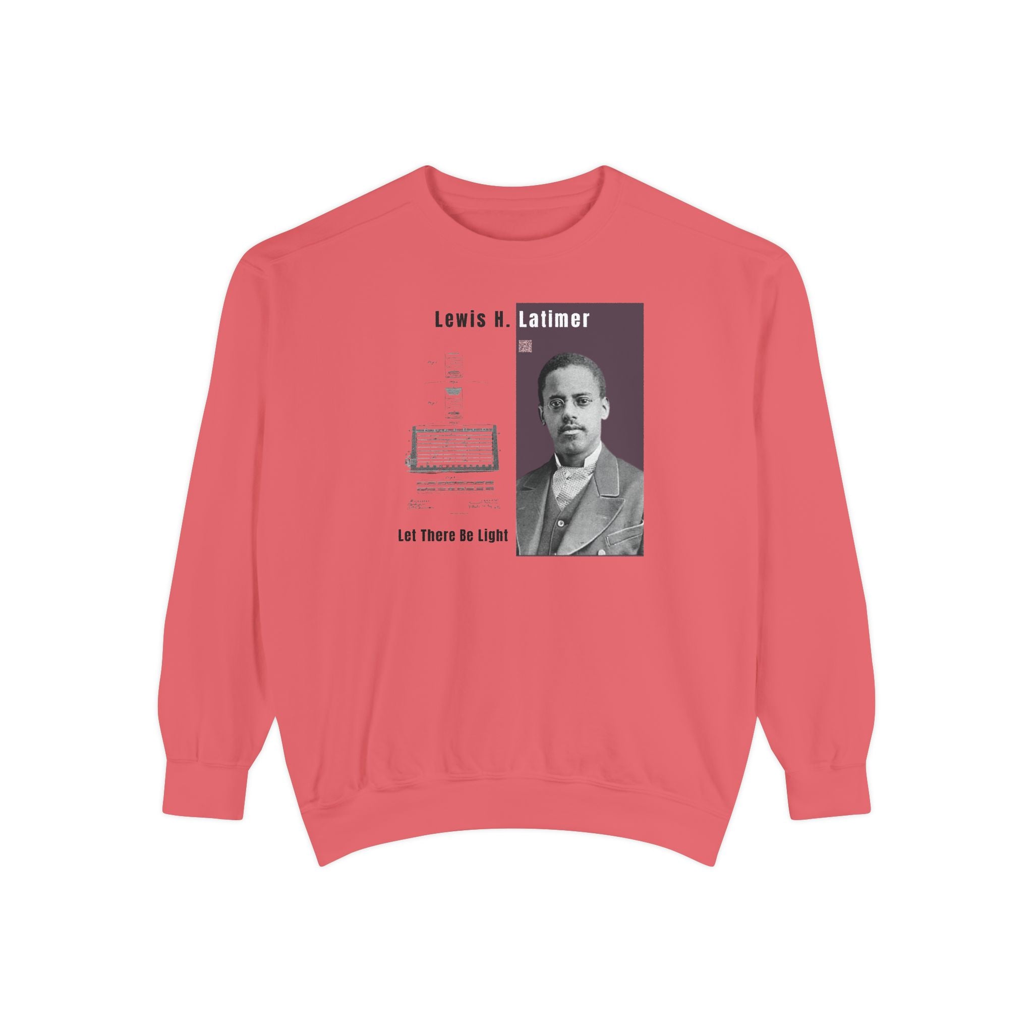 Lewis Latimer Unisex Garment-Dyed Sweatshirt (City Champs)