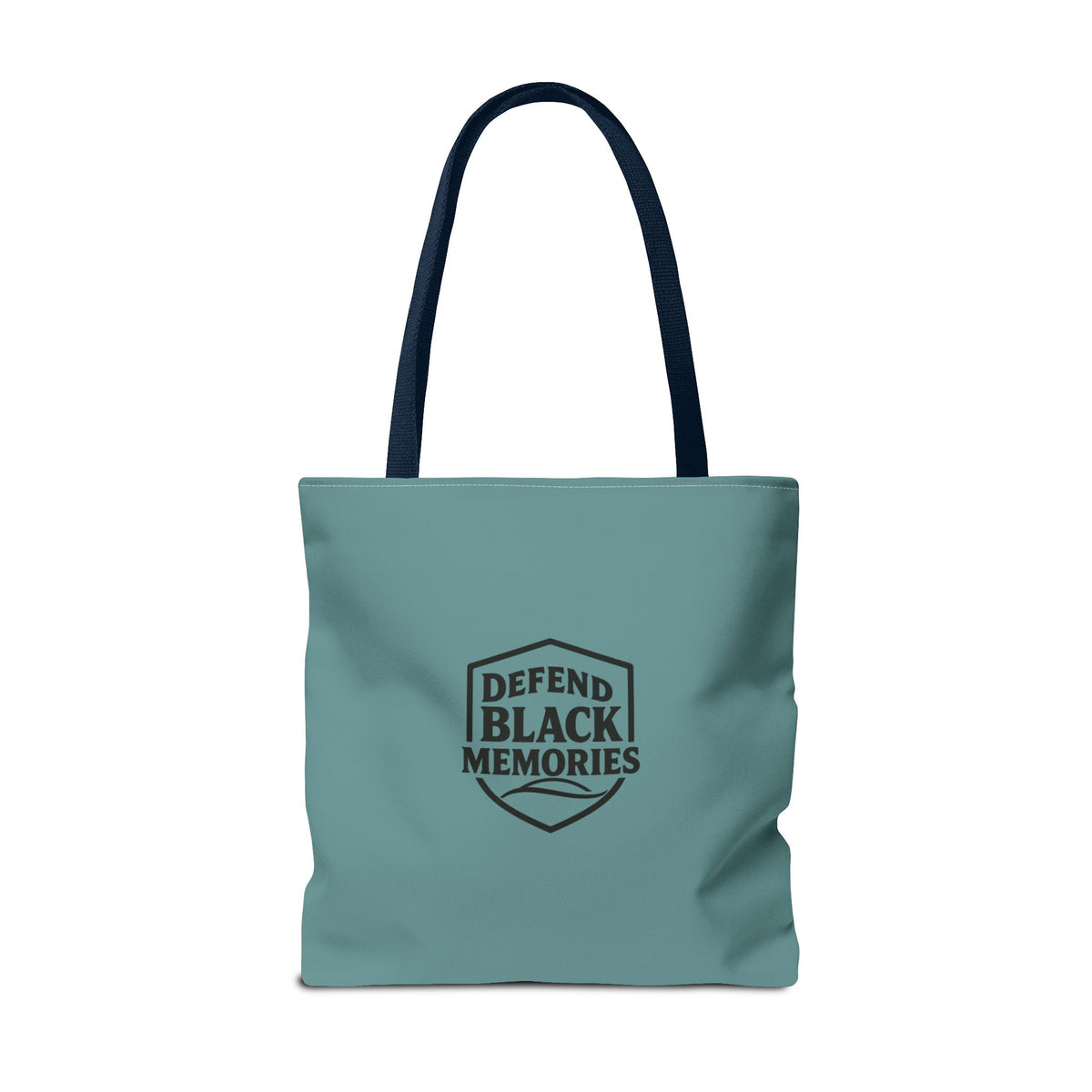 Tubman-Truth Brooch Graphic Tote Bag (Dark Teal)