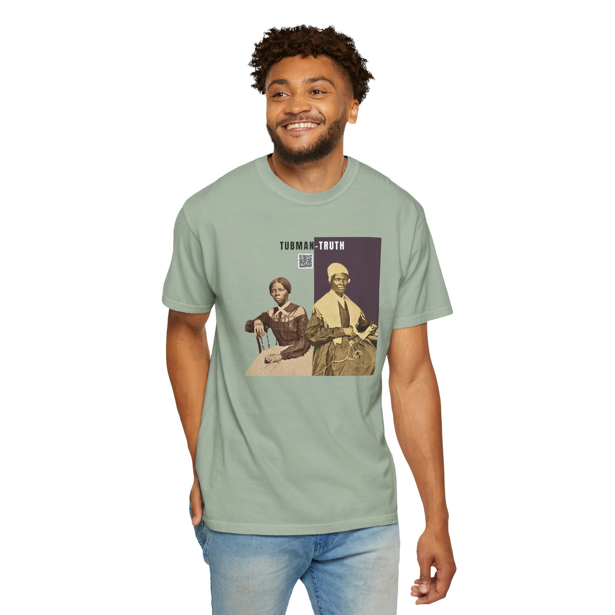 Tubman-Truth Historical Portrait Graphic Tee (City Champs)