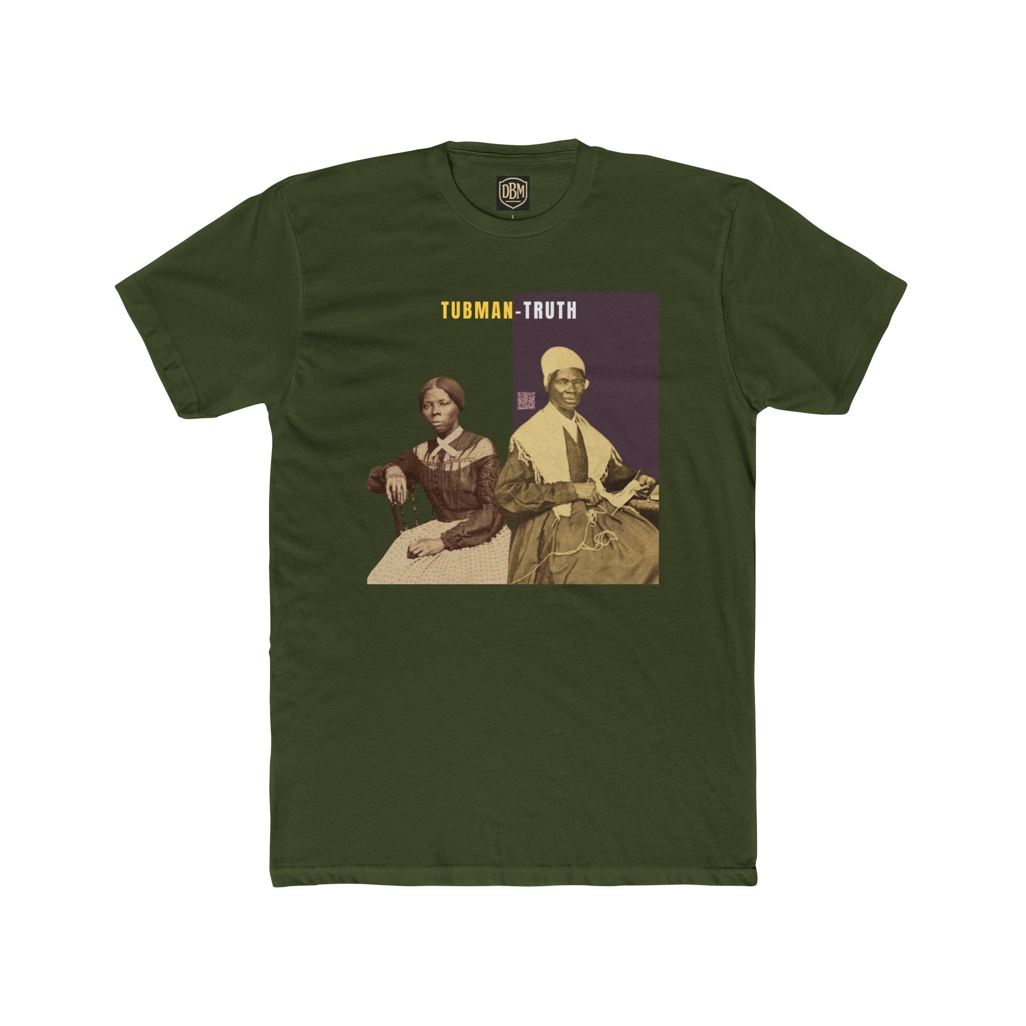 Tubman-Truth, Unisex, Historical Portrait T-Shirt
