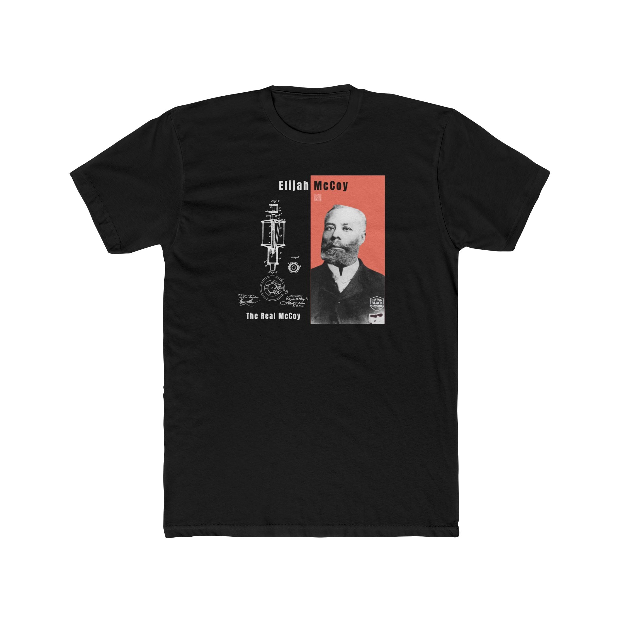 Elijah McCoy, Unisex, Historical Portrait -Shirt (City Champs)