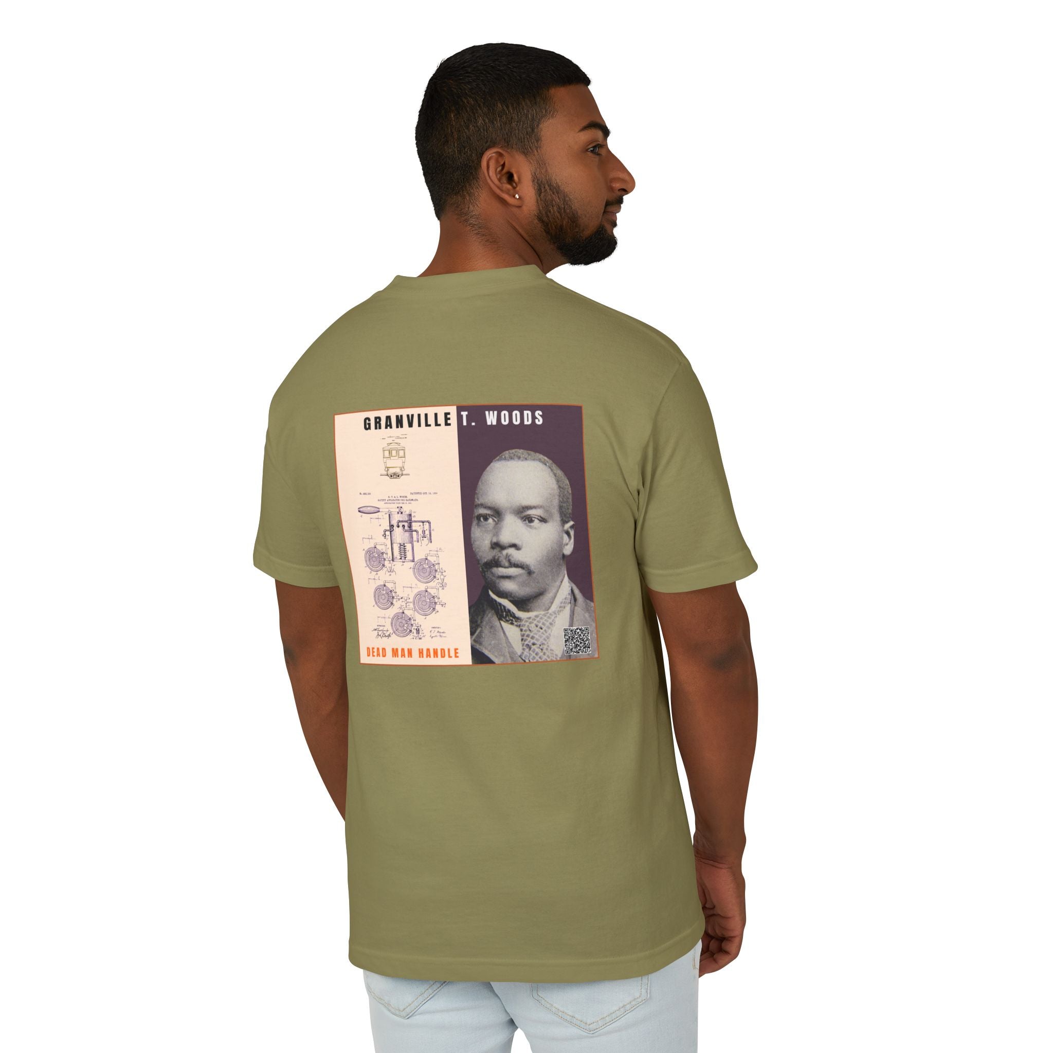 Granville T. Woods, Unisex, Historical Portrait T-shirt