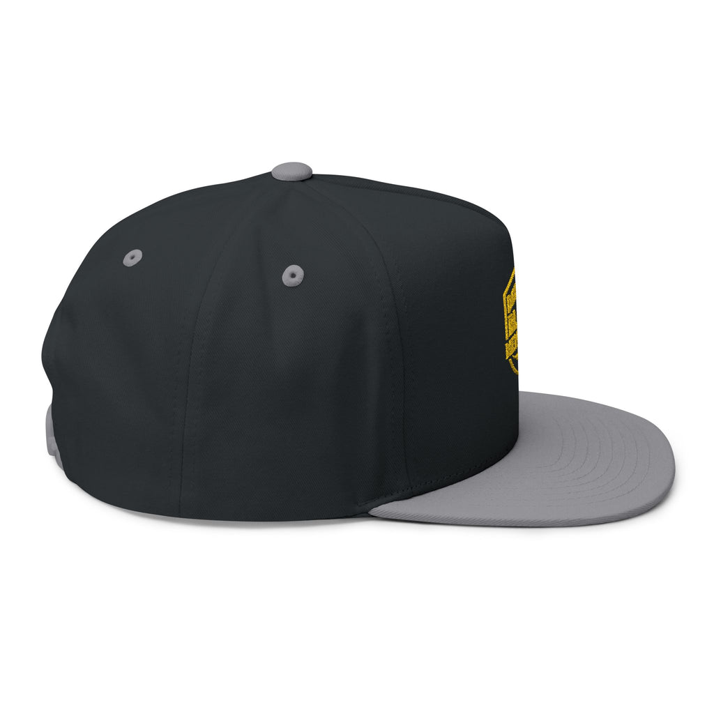 Defend Black Memories Flat Bill Cap (Embroidery)