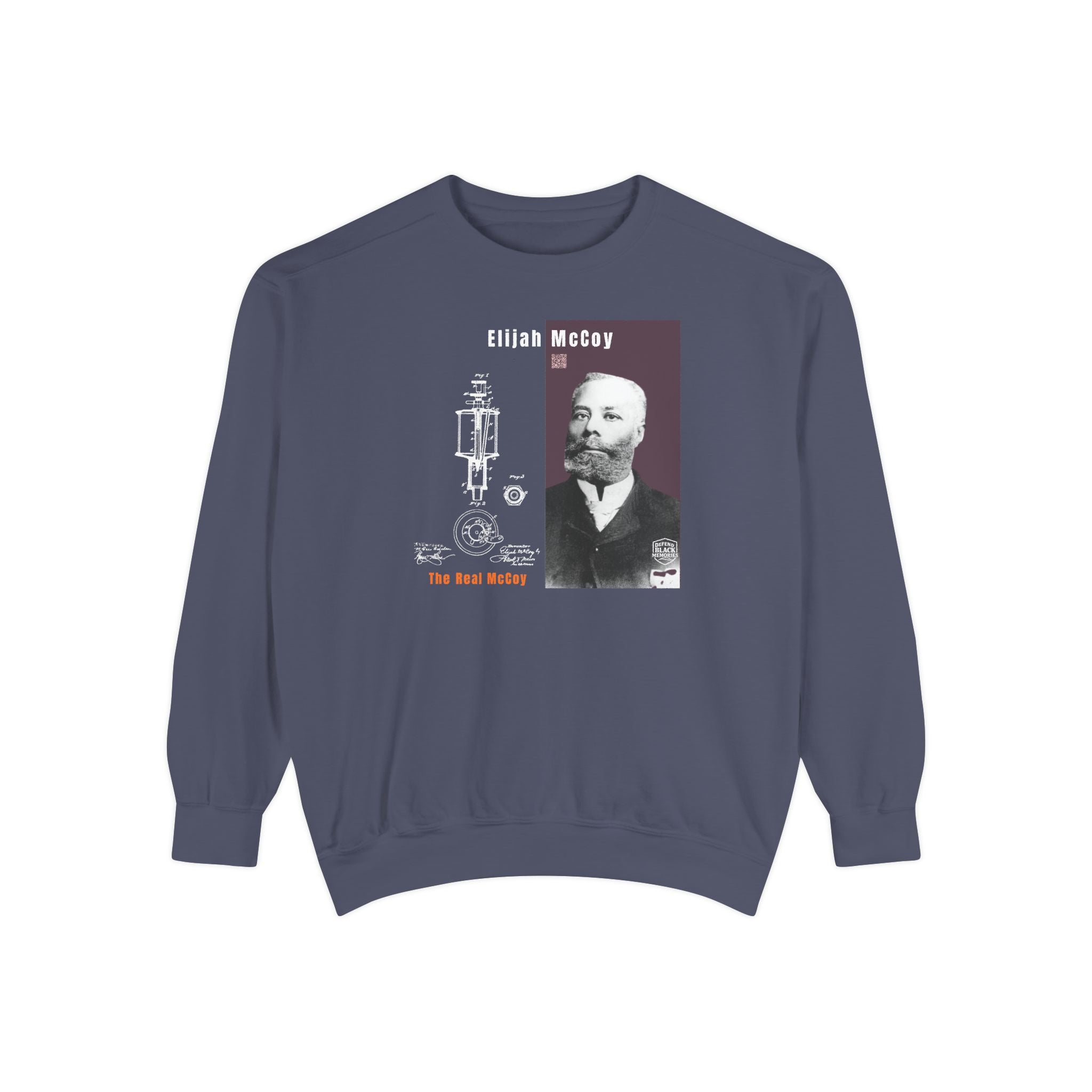 "The Real McCoy" Elijah McCoy Garment Dyed Tribute Sweatshirt (City Champs)