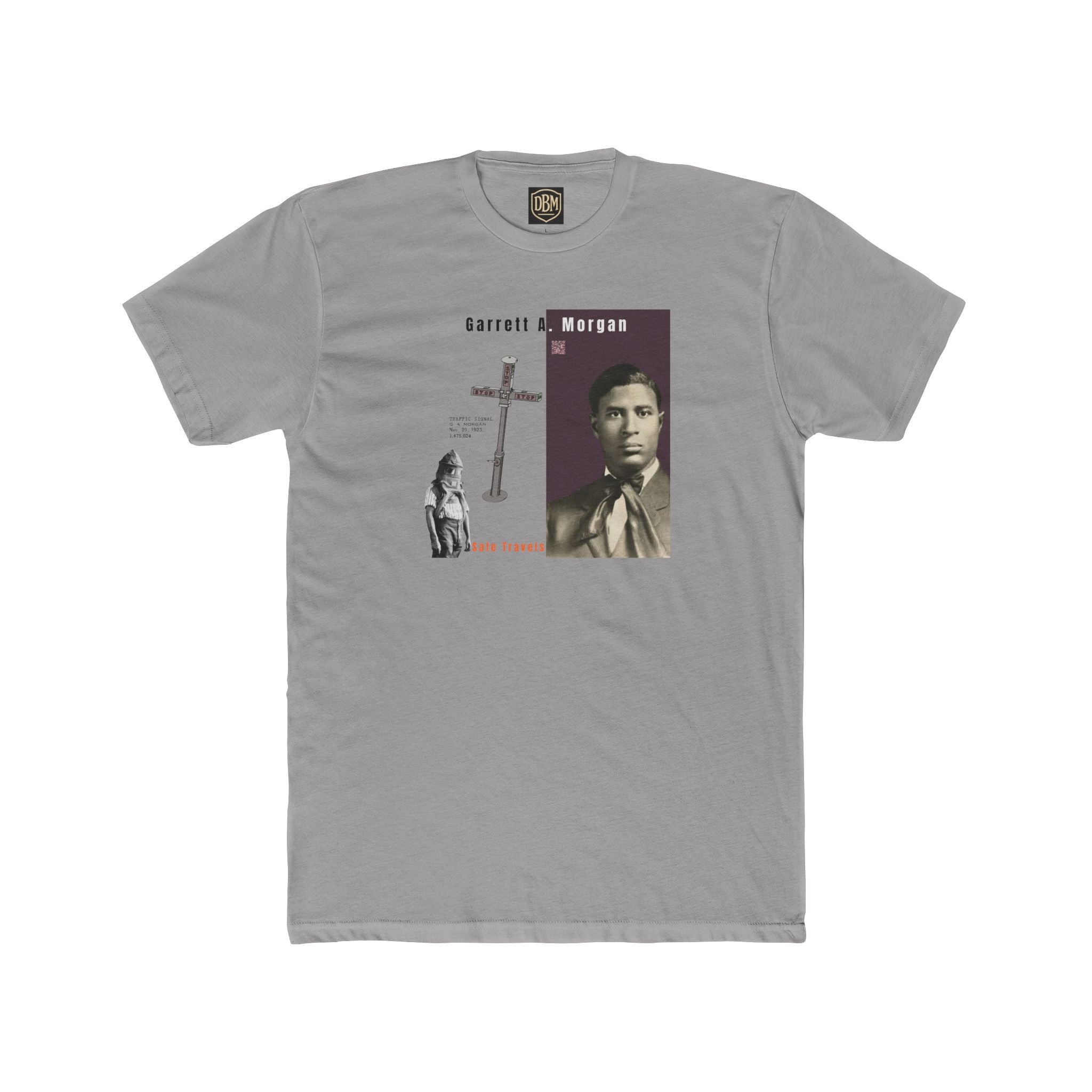 Garrett A. Morgan, Unisex, Historical Portrait T-Shirt