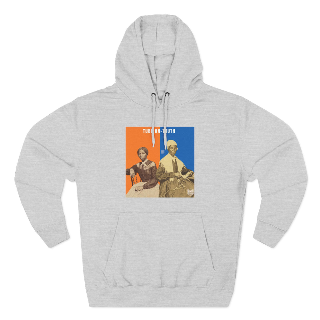 Tubman-Truth Three-panel, Historical Portrait Hoodie