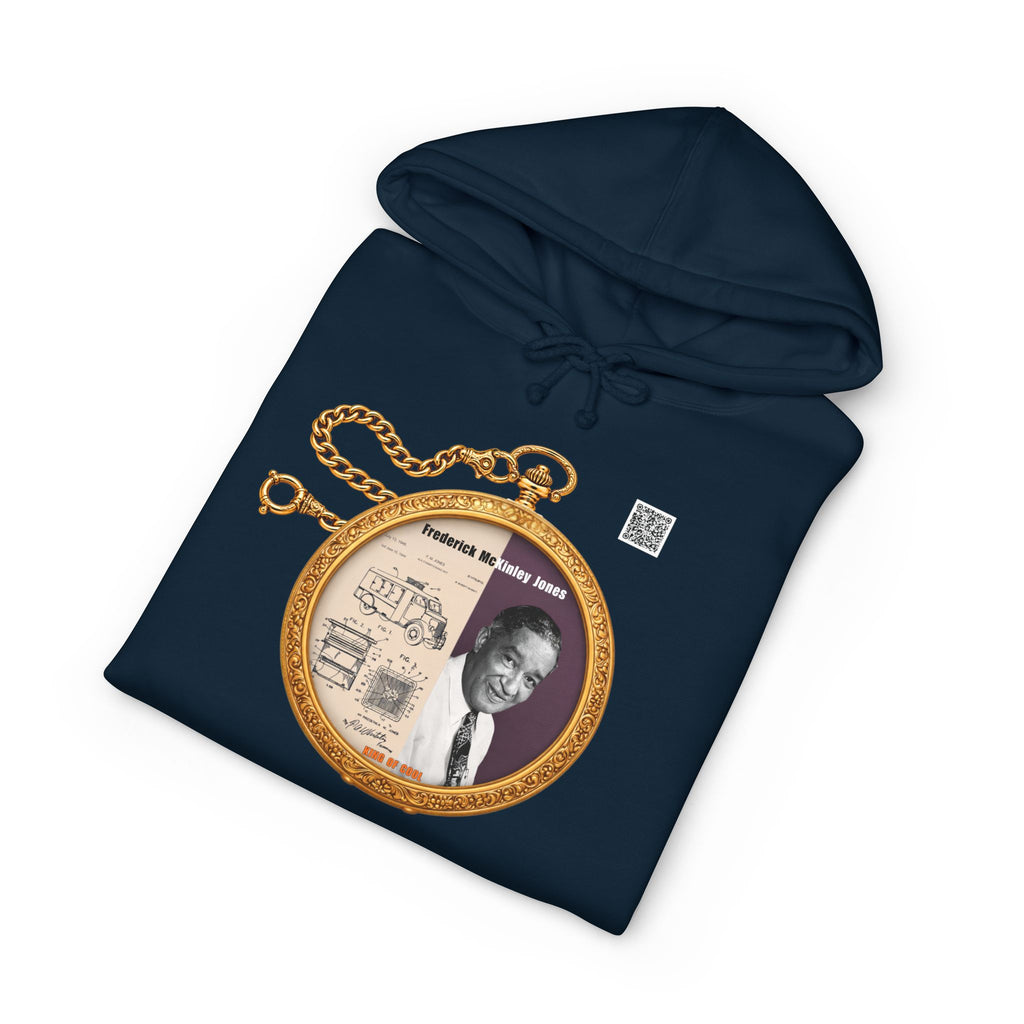 Frederick McKinley Jones Historical Portrait Pocket Watch Hoodie