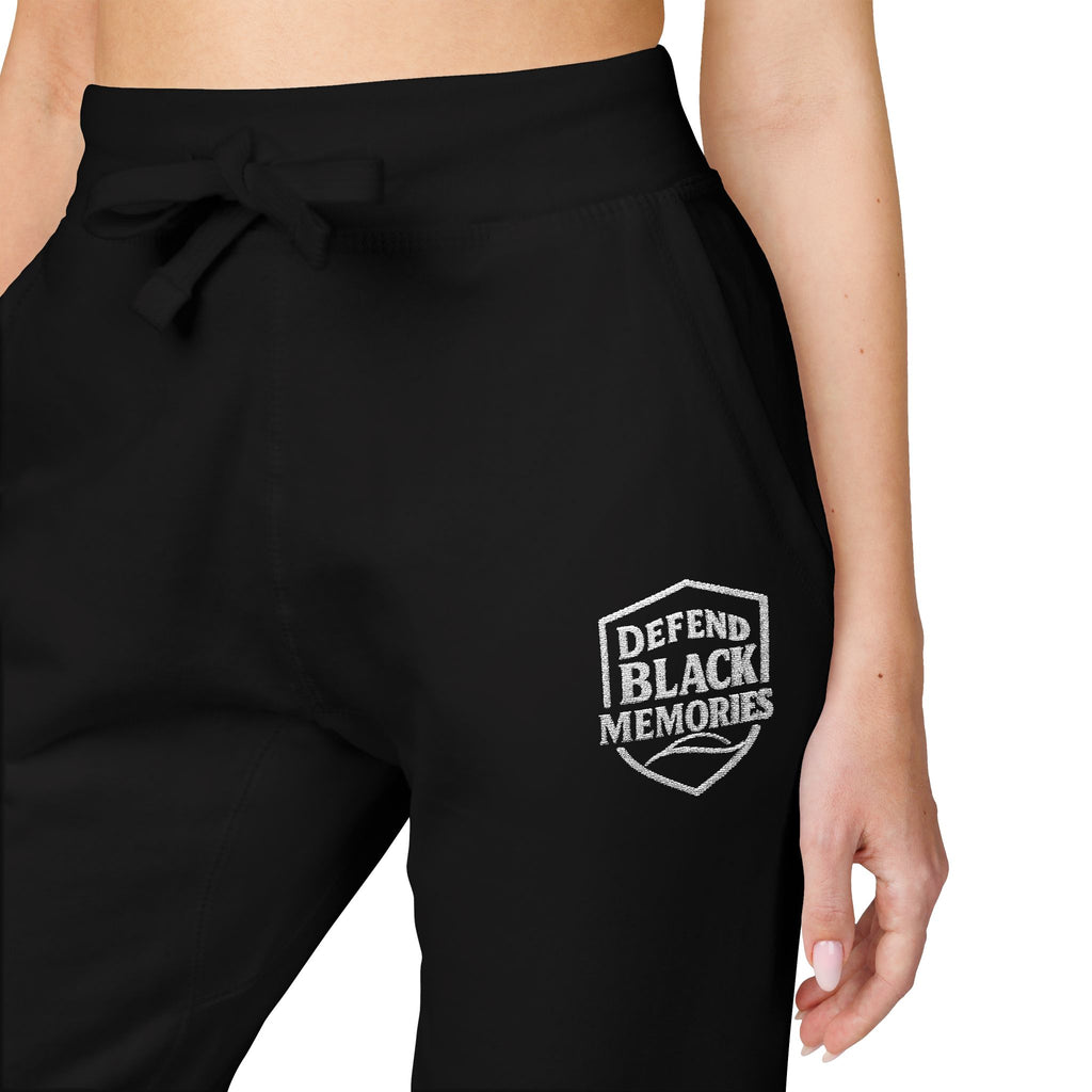 Defend Black Memories Embroidered Sweatpants