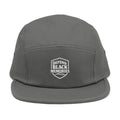 Embroidered Logo 5-Panel Cap