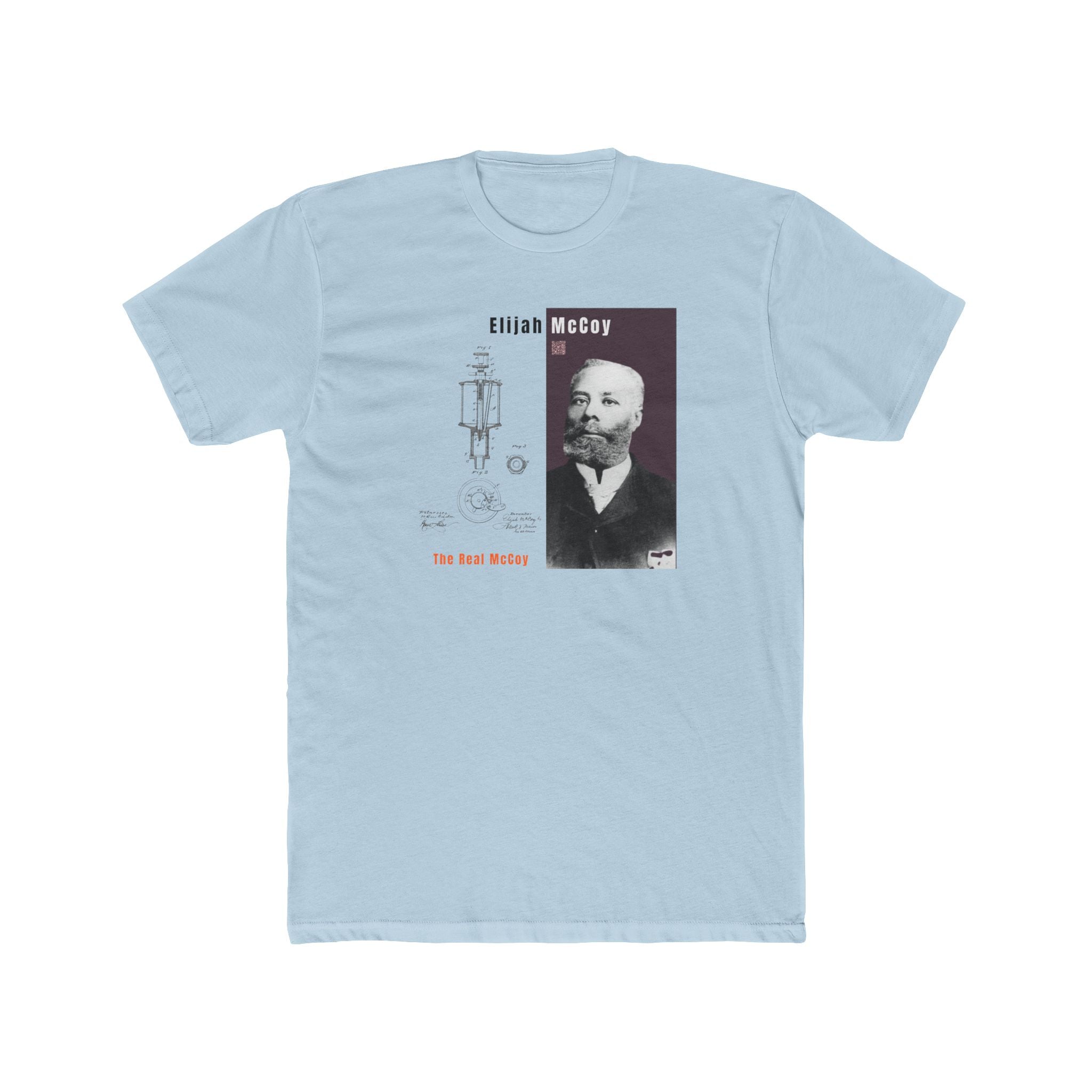 Elijah McCoy, Unisex, Historical Portrait -Shirt (City Champs)