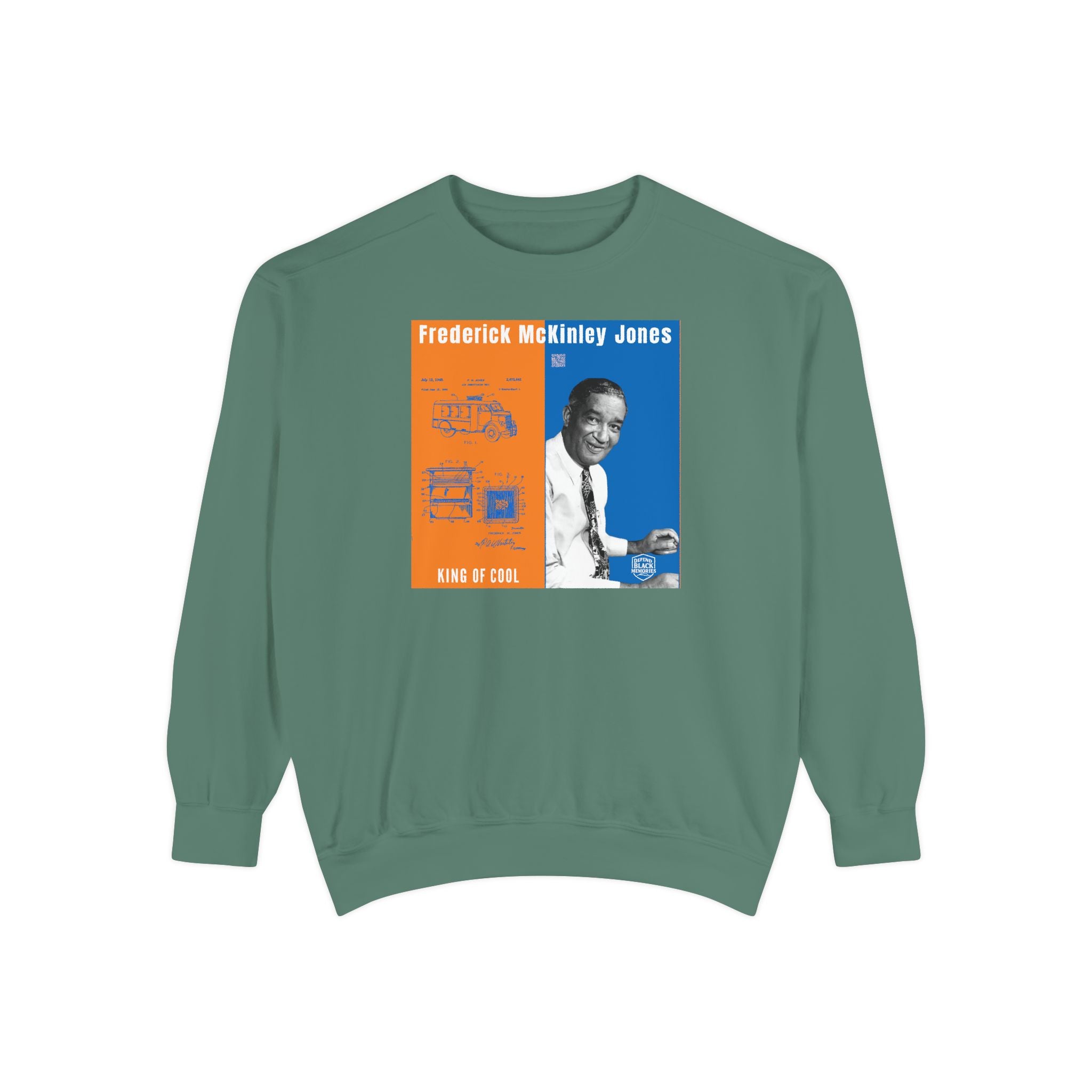 Frederick McKinley Jones, Unisex, Garment-Dyed Sweatshirt
