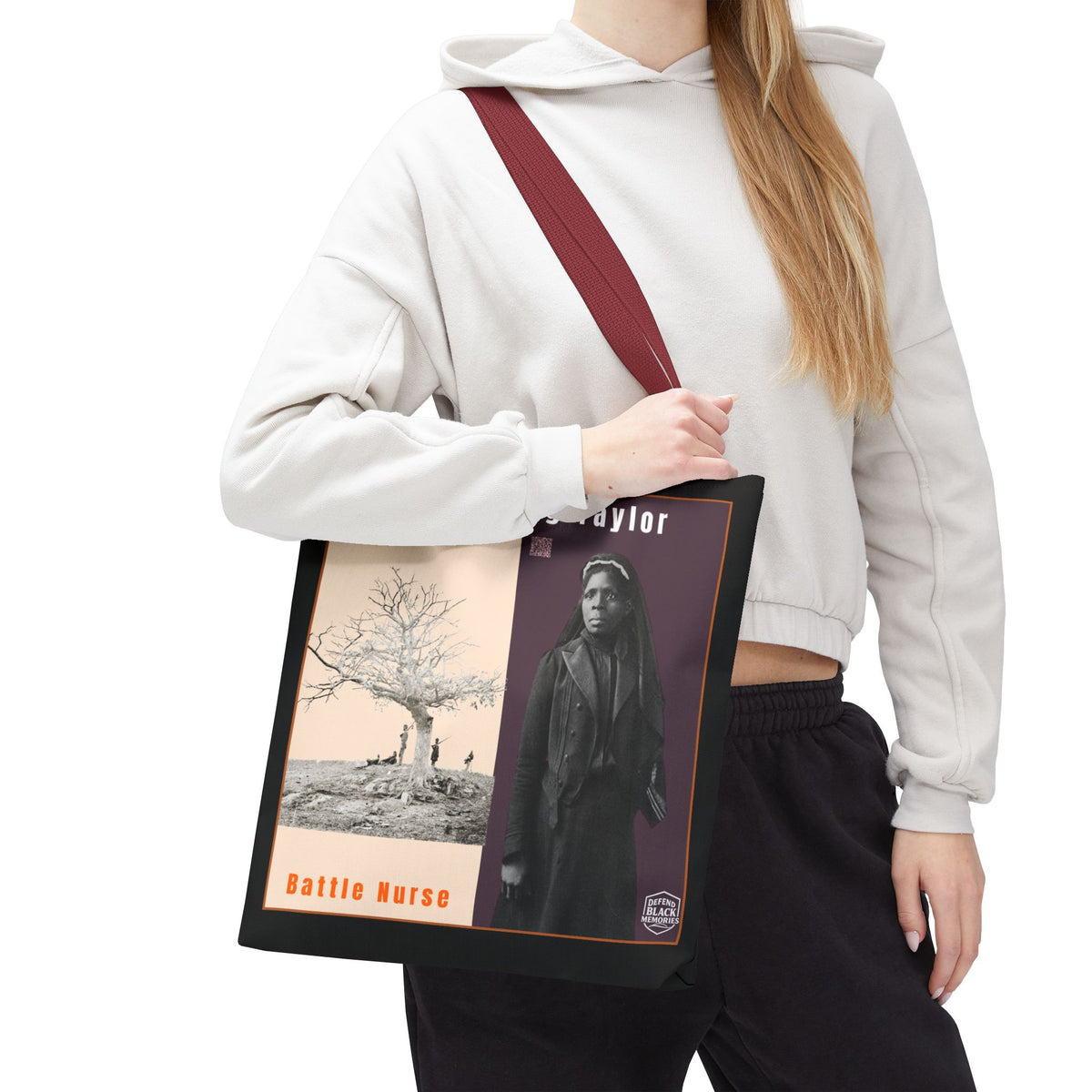 Susan King Taylor Tote Bag (Black)
