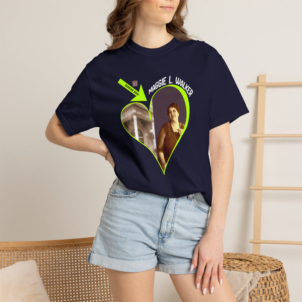 Maggie L. Walker Tribute Tee...First Woman to Charter a Bank
