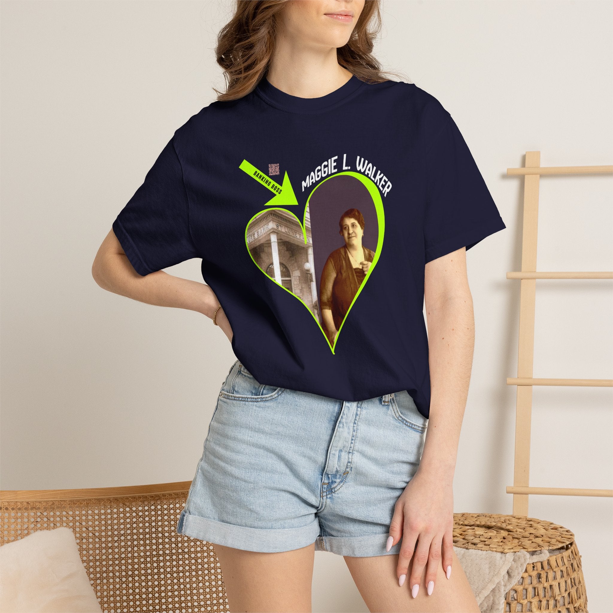 Maggie L. Walker Tribute Tee...First Woman to Charter a Bank