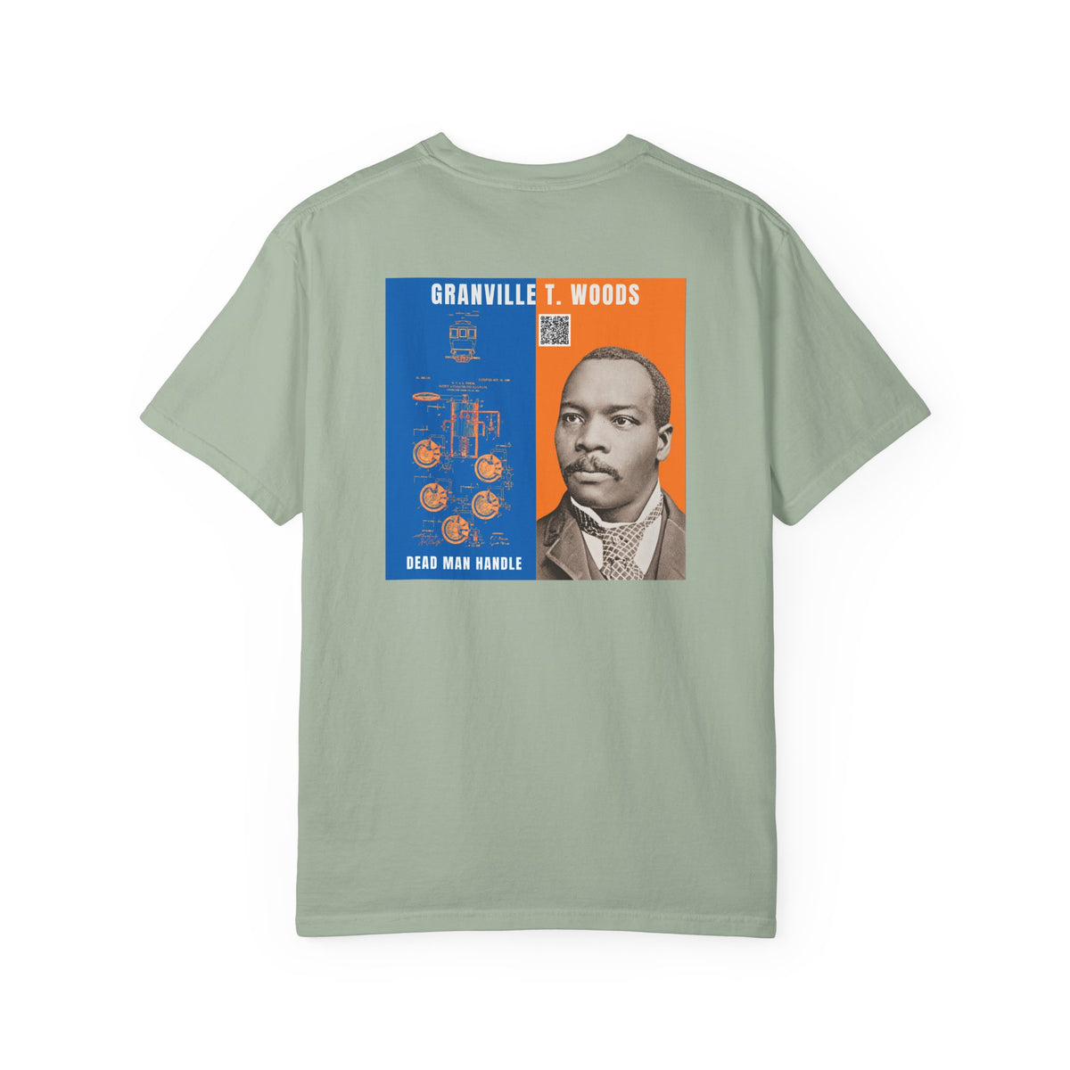 Granville T. Woods, 2 Side, Unisex, Historical Portrait T-shirt (City Champs)