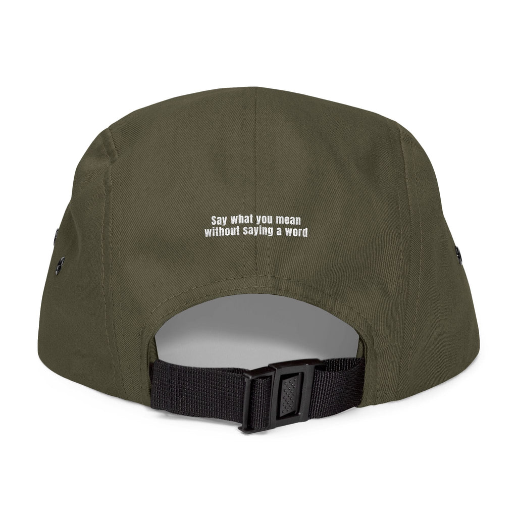 Embroidered Logo 5-Panel Cap
