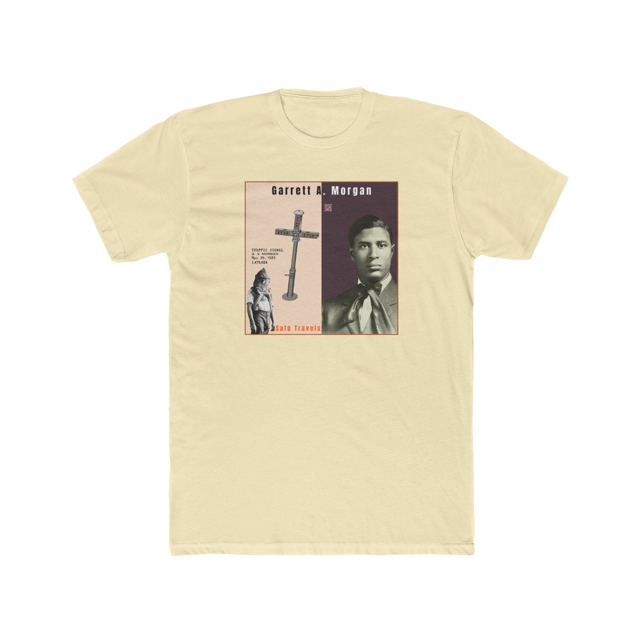 Garrett A. Morgan, Unisex, Historical Portrait T-Shirt (City Champs)