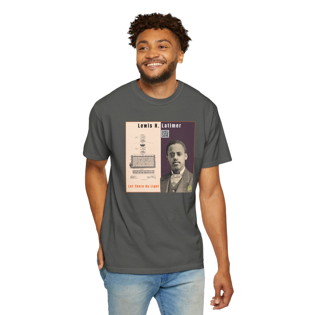 Lewis H. Latimer, Unisex, Historical Portrait T-shirt (City Champs)