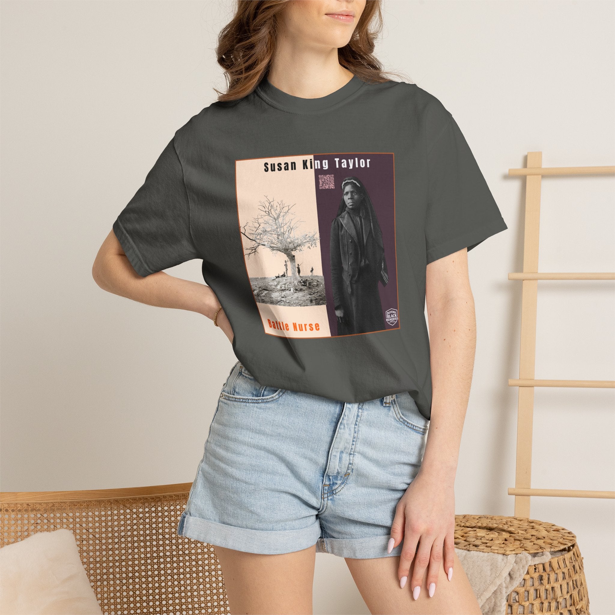 Susan King Taylor, Historical Portrait T-shirt (CIty Champs)