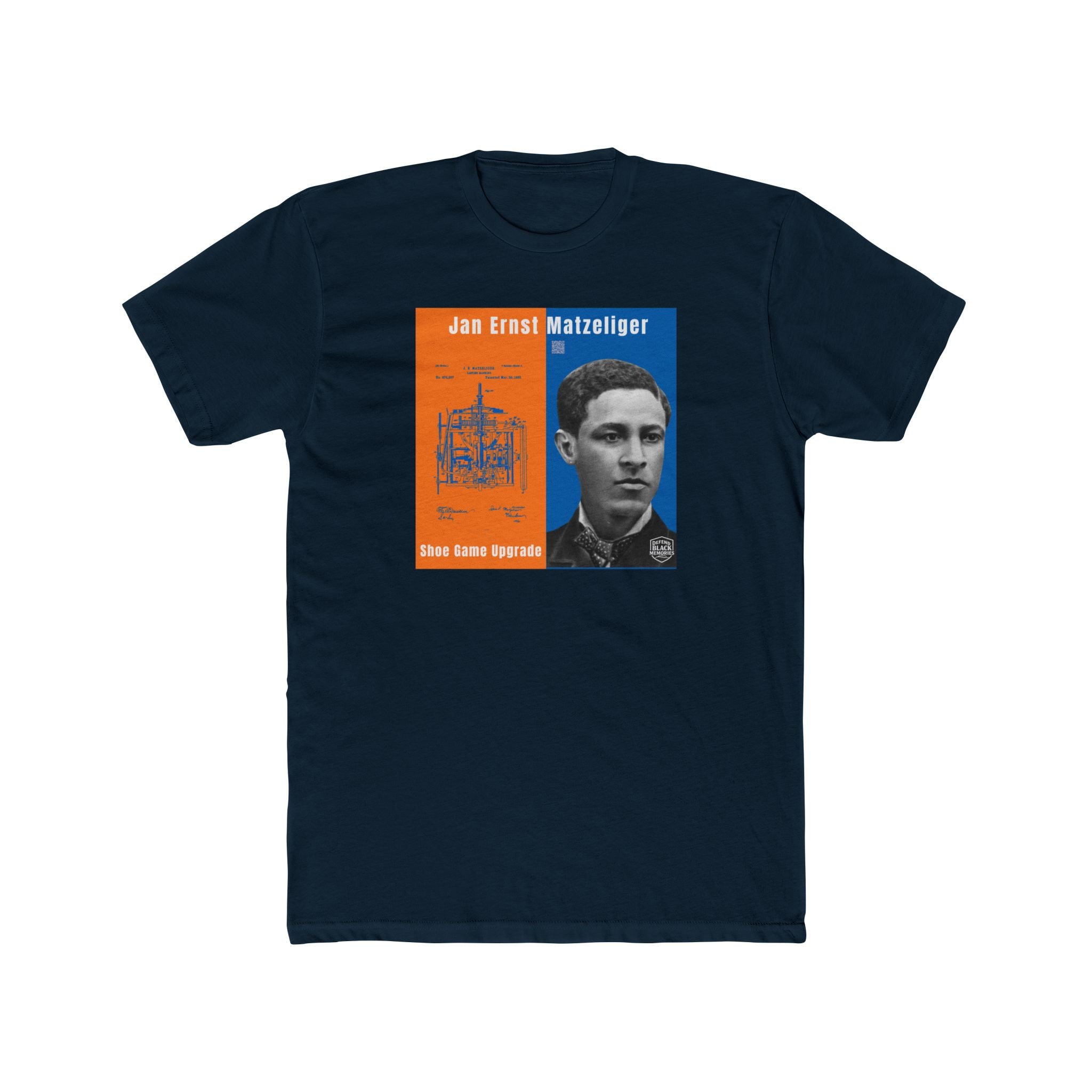 Jan Ernst Matzeliger, Unisex, Historical Portrait T-Shirt (CIty Champs)