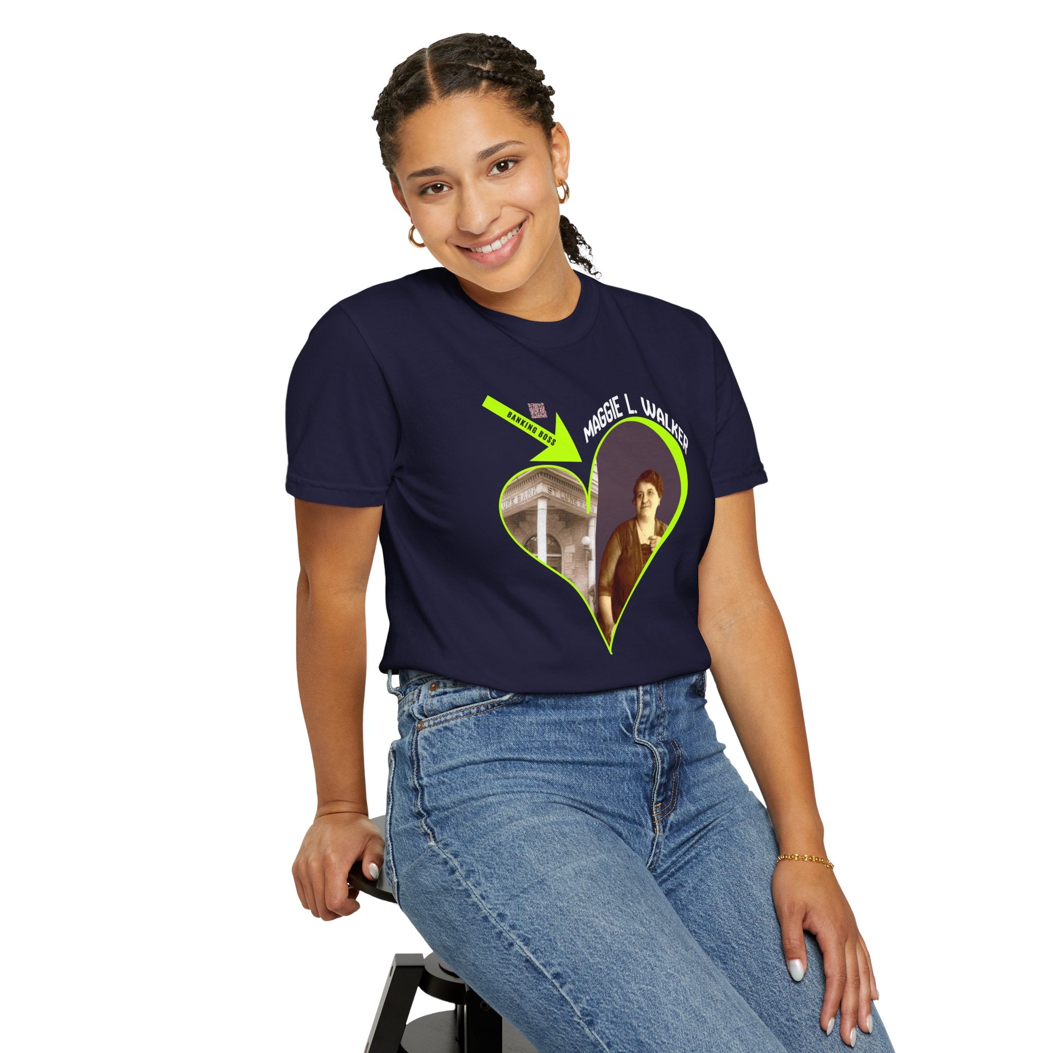 Maggie L. Walker Tribute Tee...First Woman to Charter a Bank