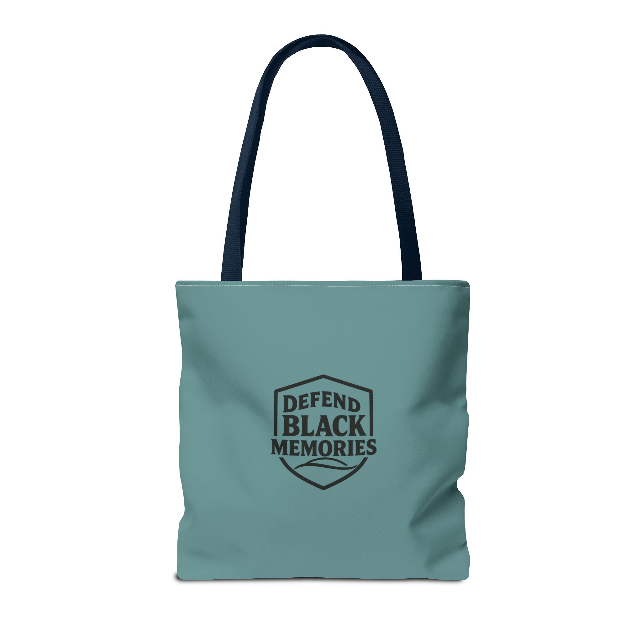 Tubman-Truth Brooch Graphic Tote Bag (Dark Teal)