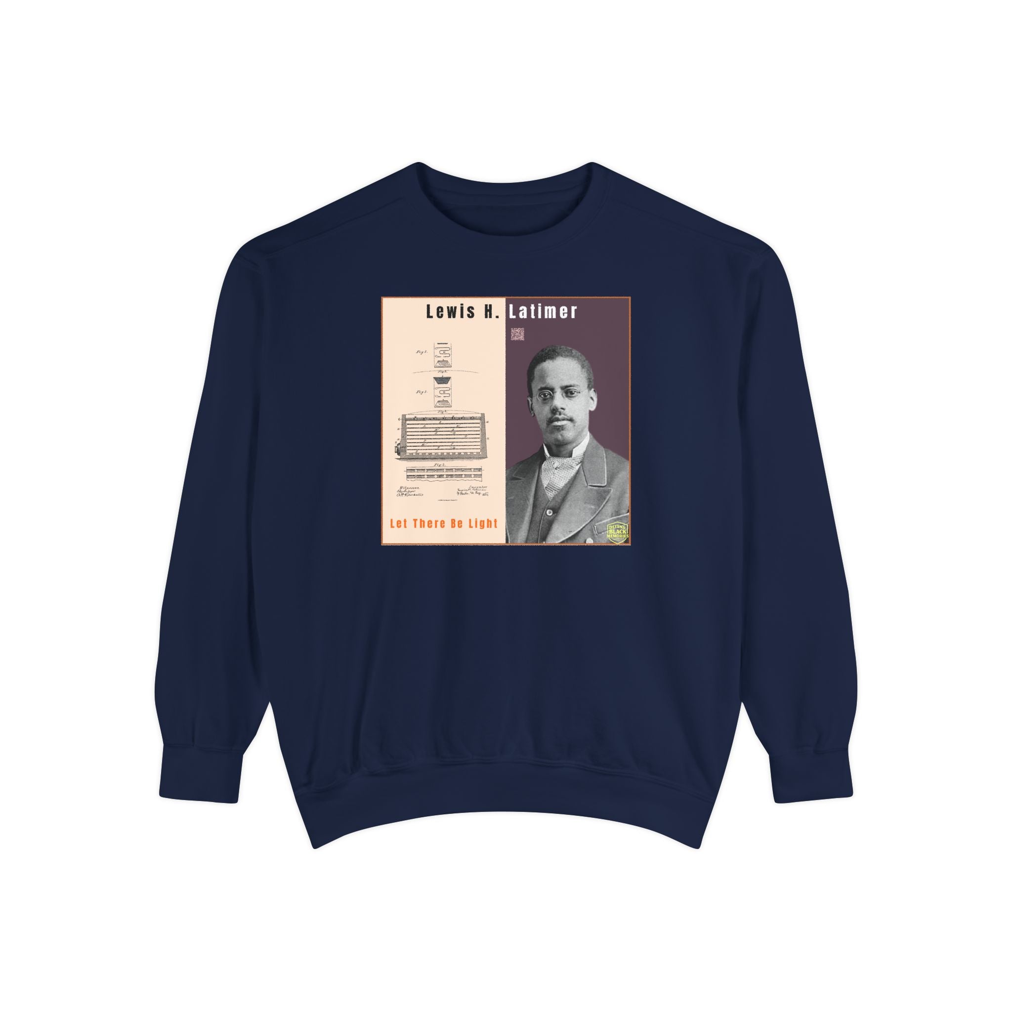 Lewis Latimer Unisex Garment-Dyed Sweatshirt (City Champs)