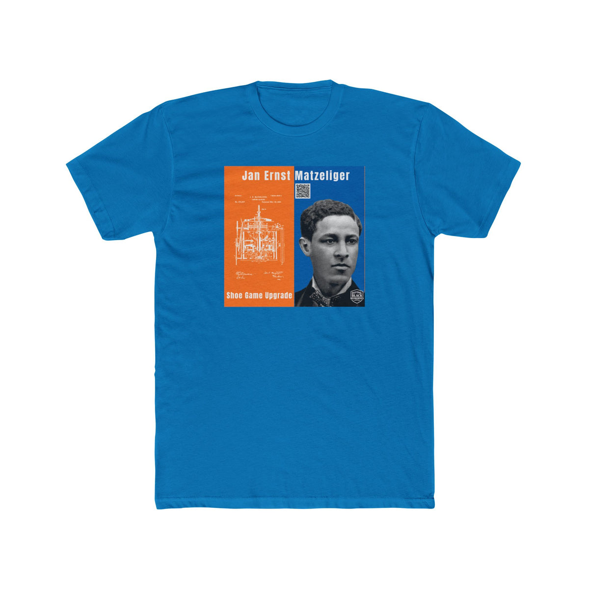 Jan Ernst Matzeliger, Unisex, Historical Portrait T-Shirt (CIty Champs)