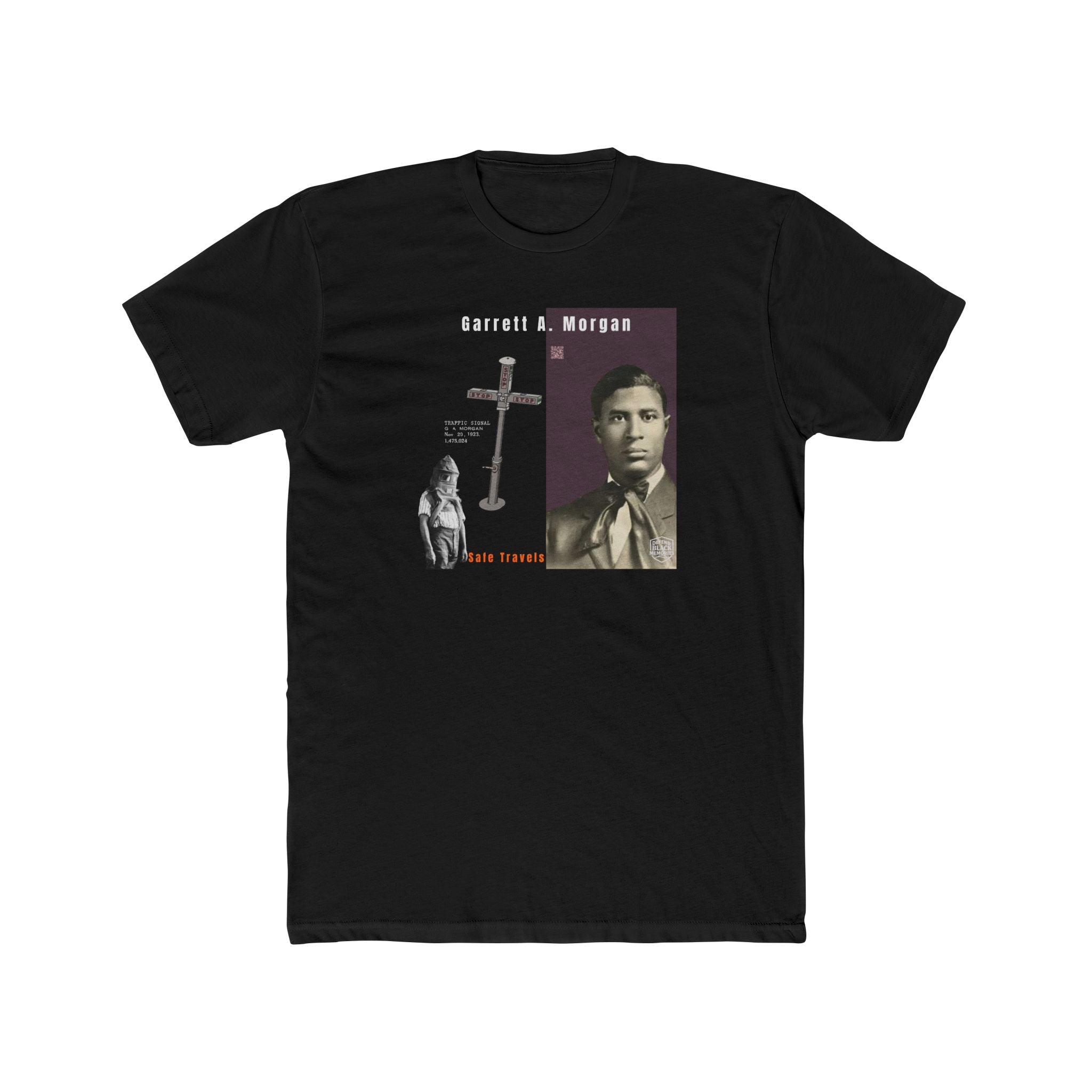 Garrett A. Morgan, Unisex, Historical Portrait T-Shirt (City Champs)