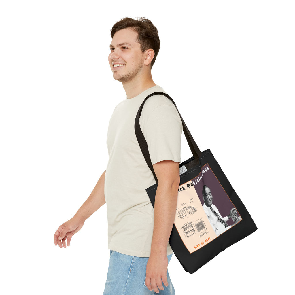 Frederick McKinley Jones, Historical Portrait Tote Bag (Black)