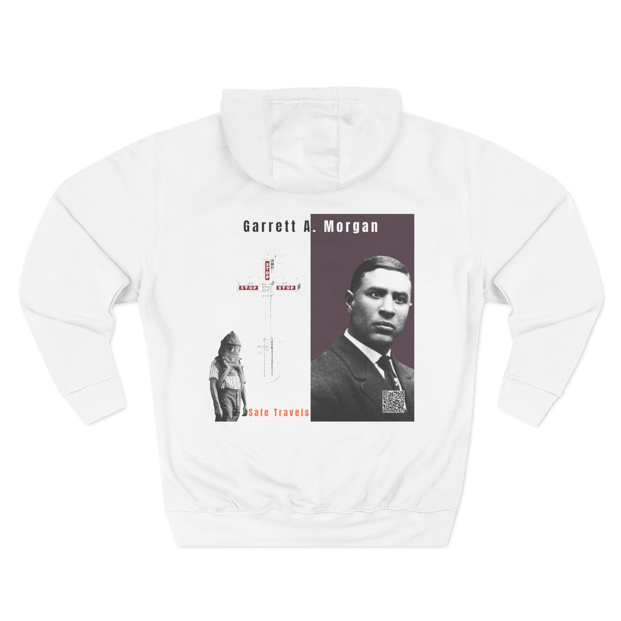 Defend Black Memories: Garrett A. Morgan Tribute Hoodie – Vintage Inventor Graphic Fleece Hoodie