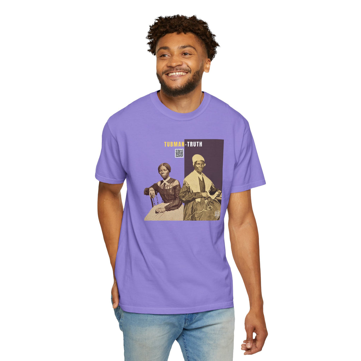 Tubman-Truth Historical Portrait Graphic Tee (City Champs)
