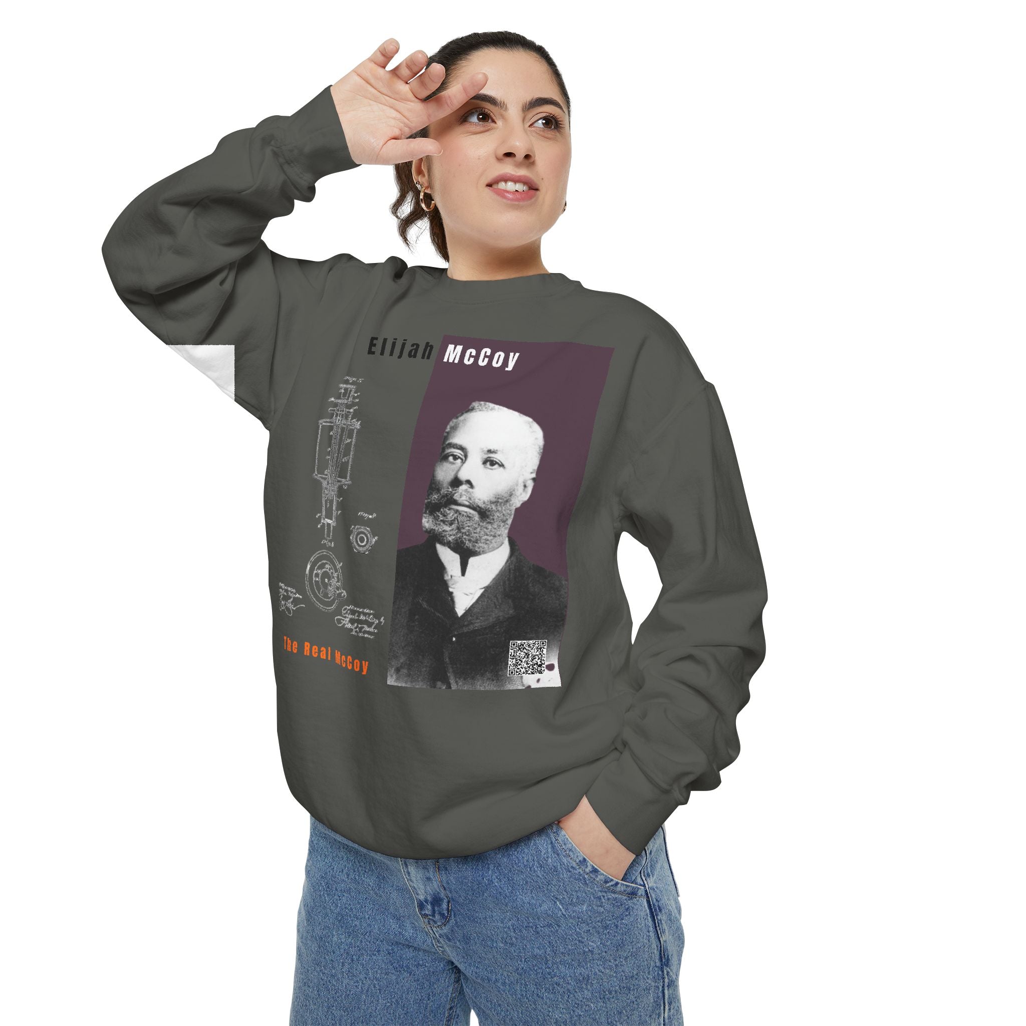 Defend Black Memories "The Real McCoy" Sweatshirt — Elijah McCoy Tribute