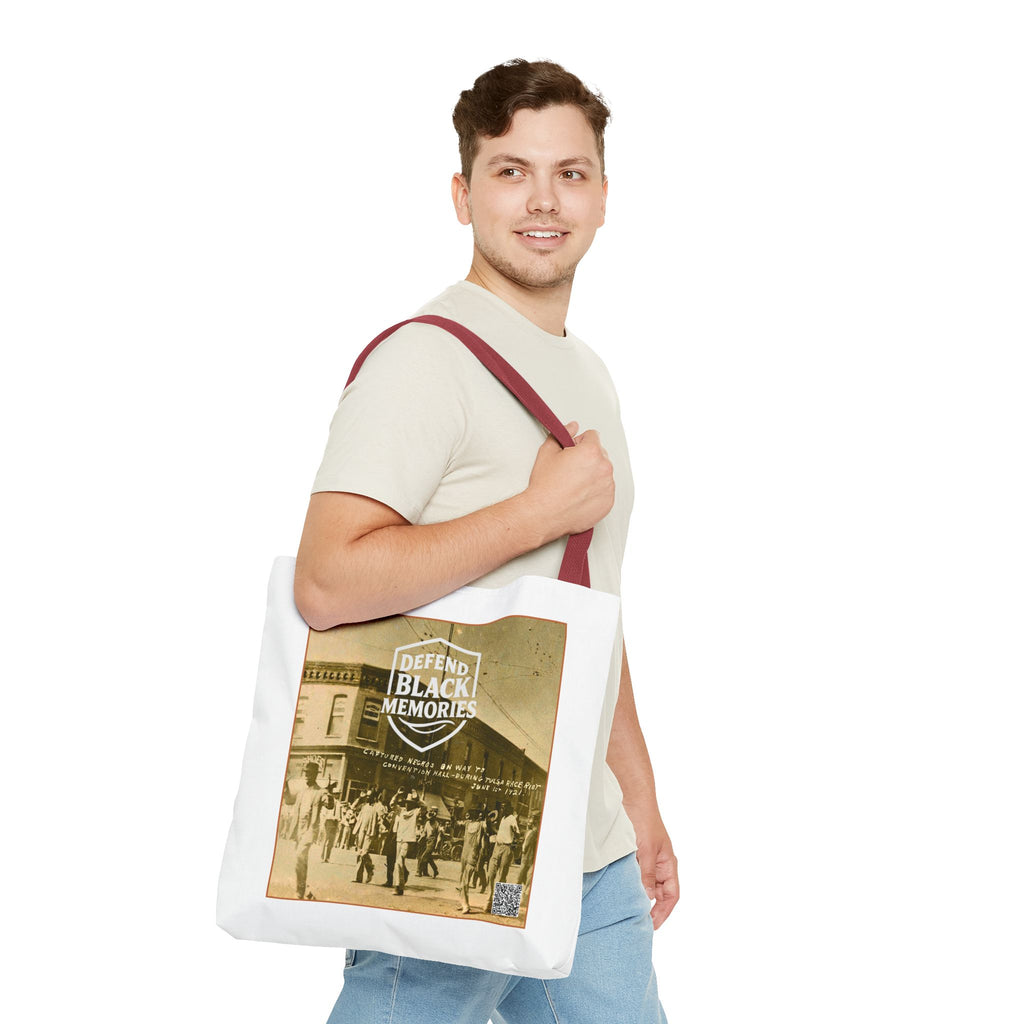 Tulsa Massacre Tote Bag (White)