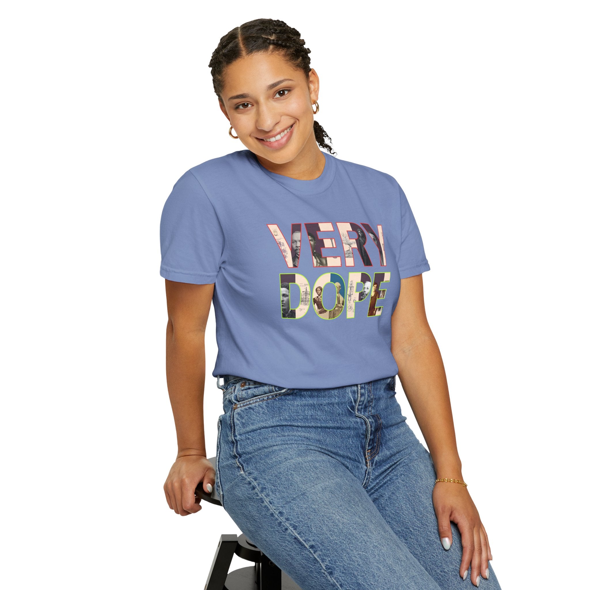 Very Dope 'Defend Black Memories' Icons Tee — Oversized Boxy T-Shirt