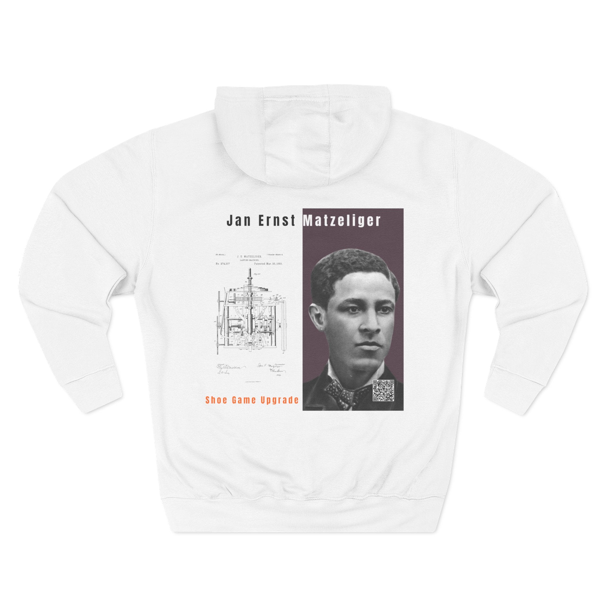 Jan Ernst Matzeliger Tribute Hoodie – Vintage Inventor Graphic Fleece Hoodie