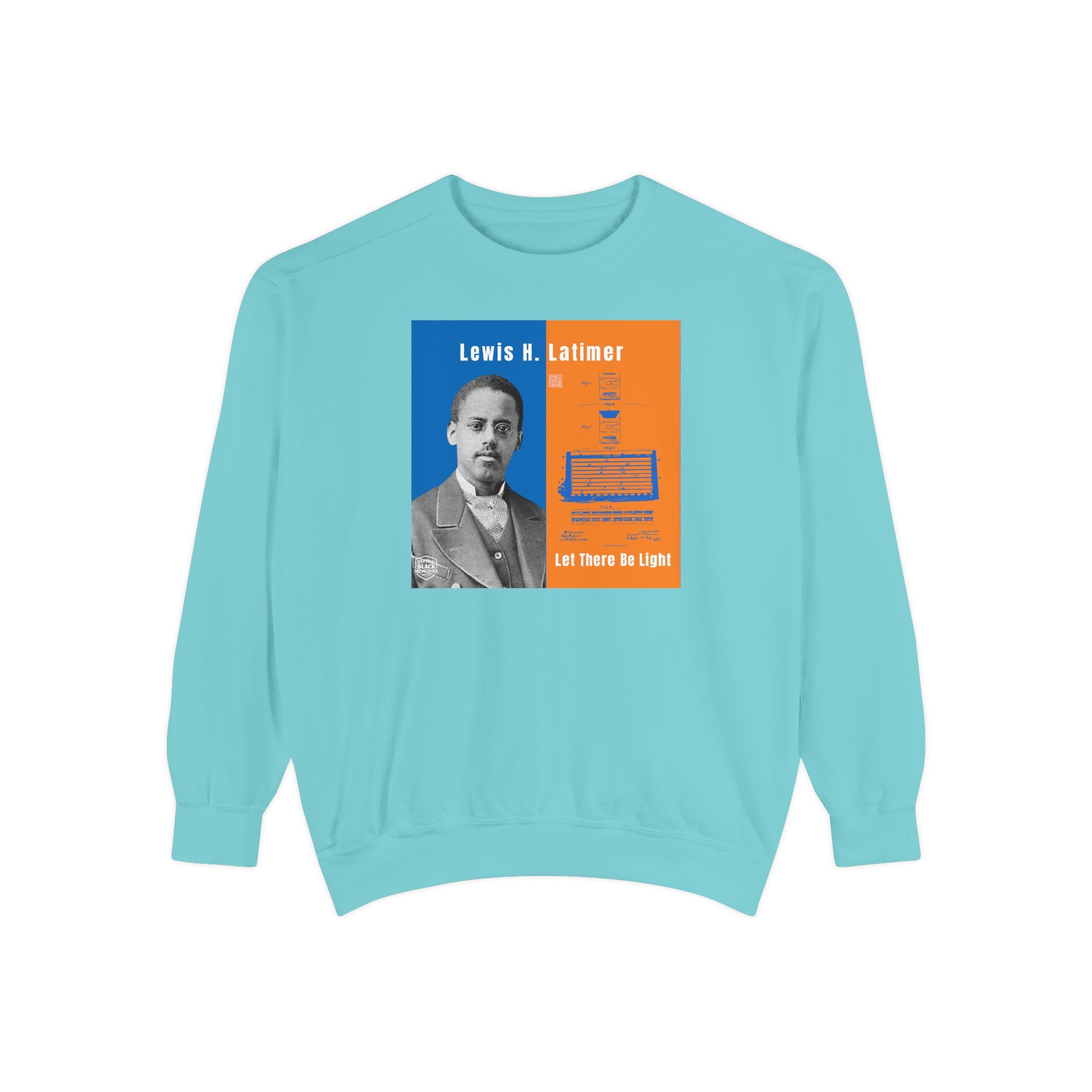 Lewis Latimer Unisex Garment-Dyed Sweatshirt (City Champs)