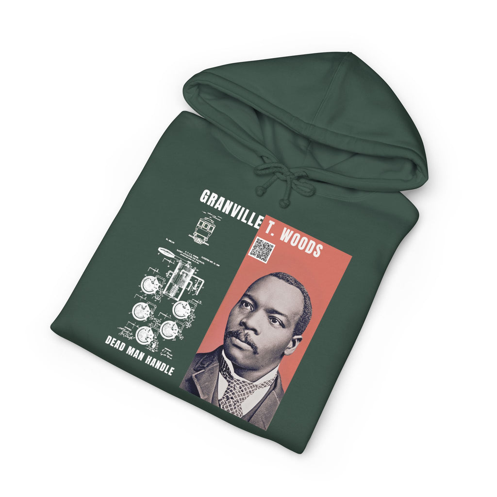 Granville T. Woods Portrait Hoodie -Historical Portrait Hoodie