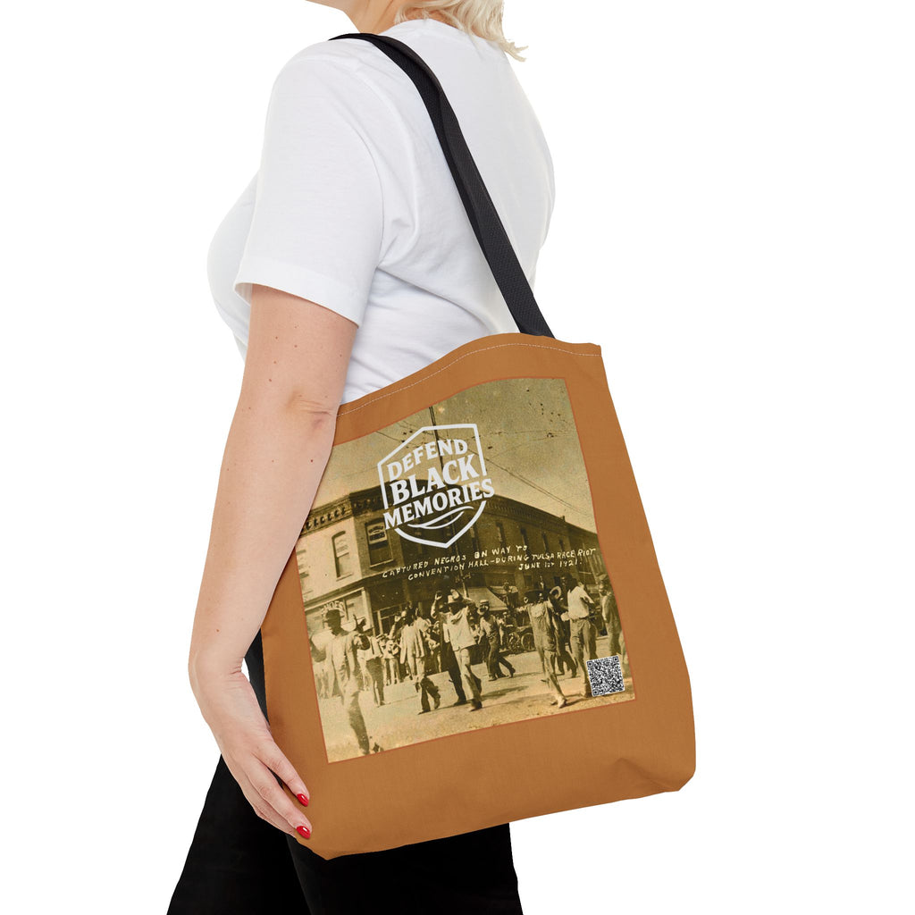 Tulsa Massacre Tote Bag (Light Brown)