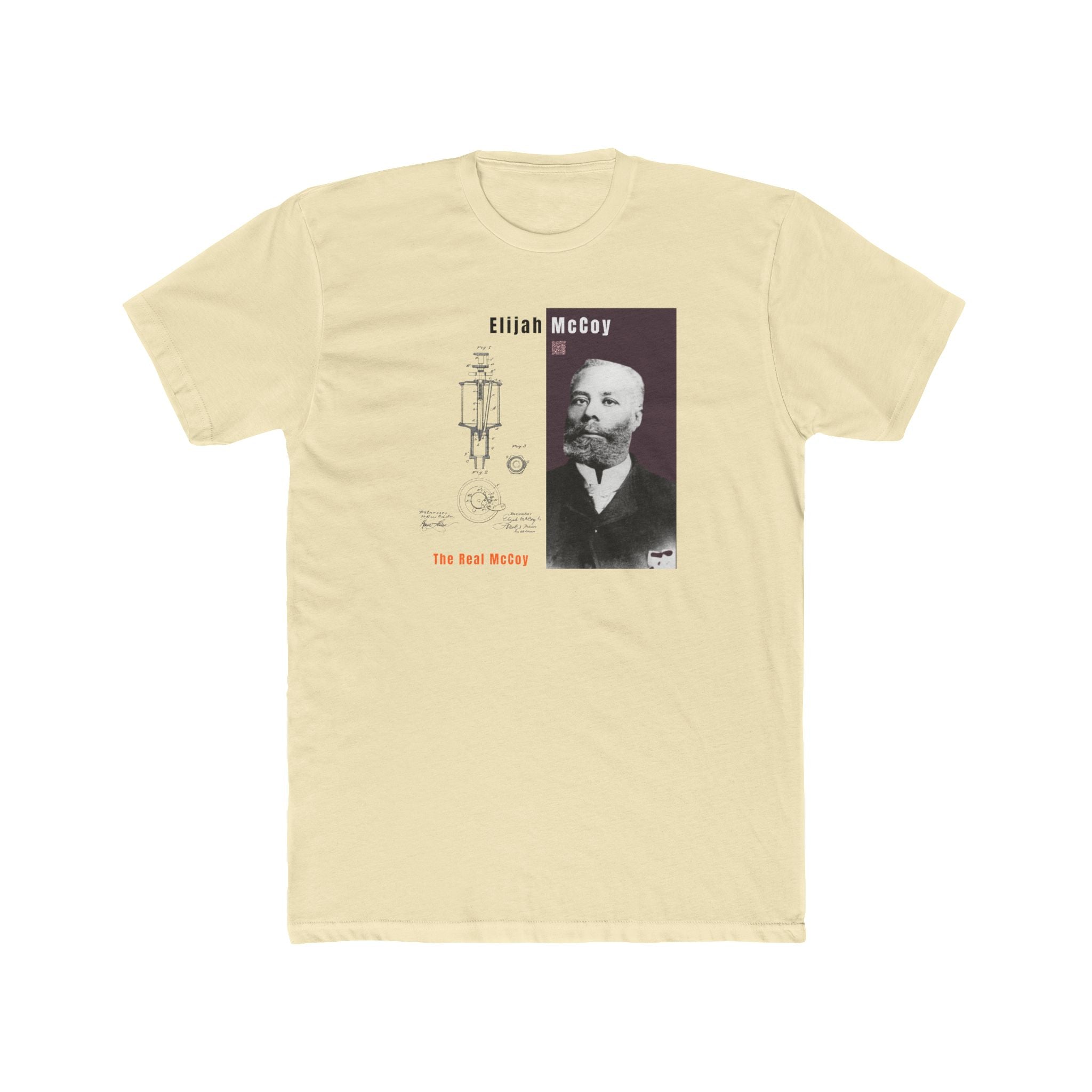 Elijah McCoy, Unisex, Historical Portrait -Shirt (City Champs)