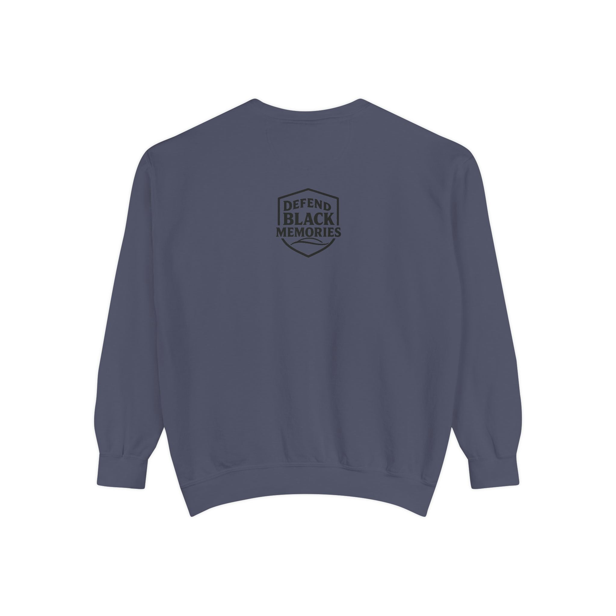 Defend Black Memories: Garrett A. Morgan Unisex Garment-Dyed Sweatshirt